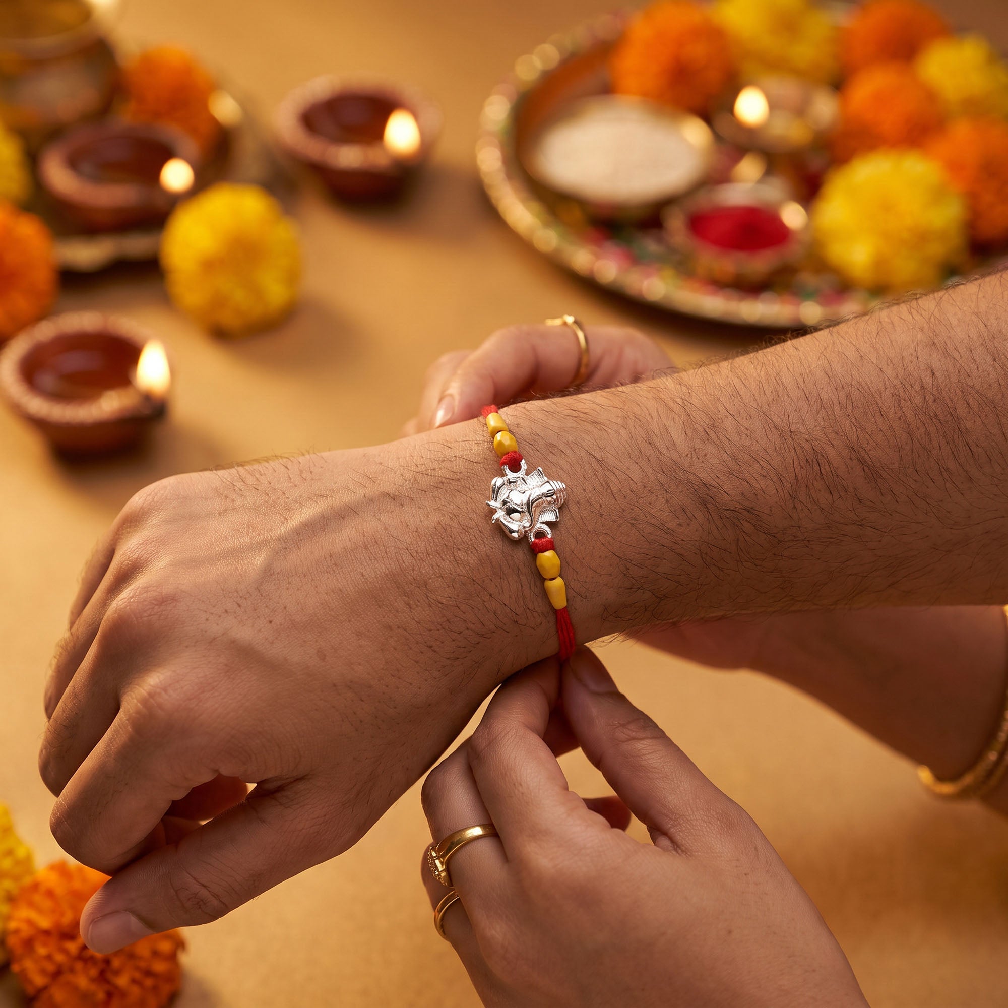 Blessed Ganesha Rakhi