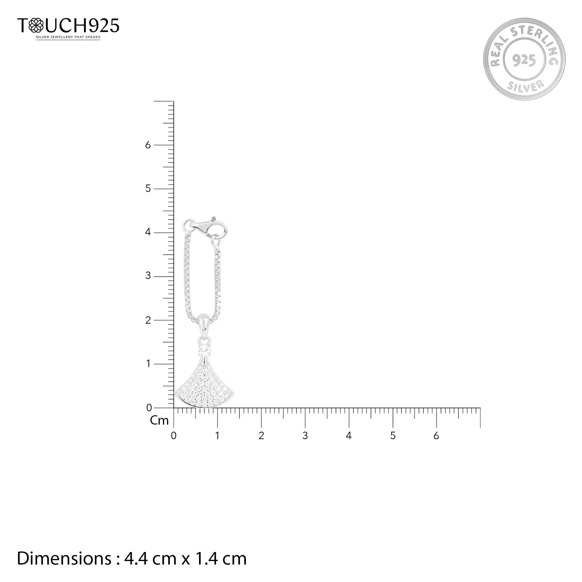 Crystal Umbrella Charm