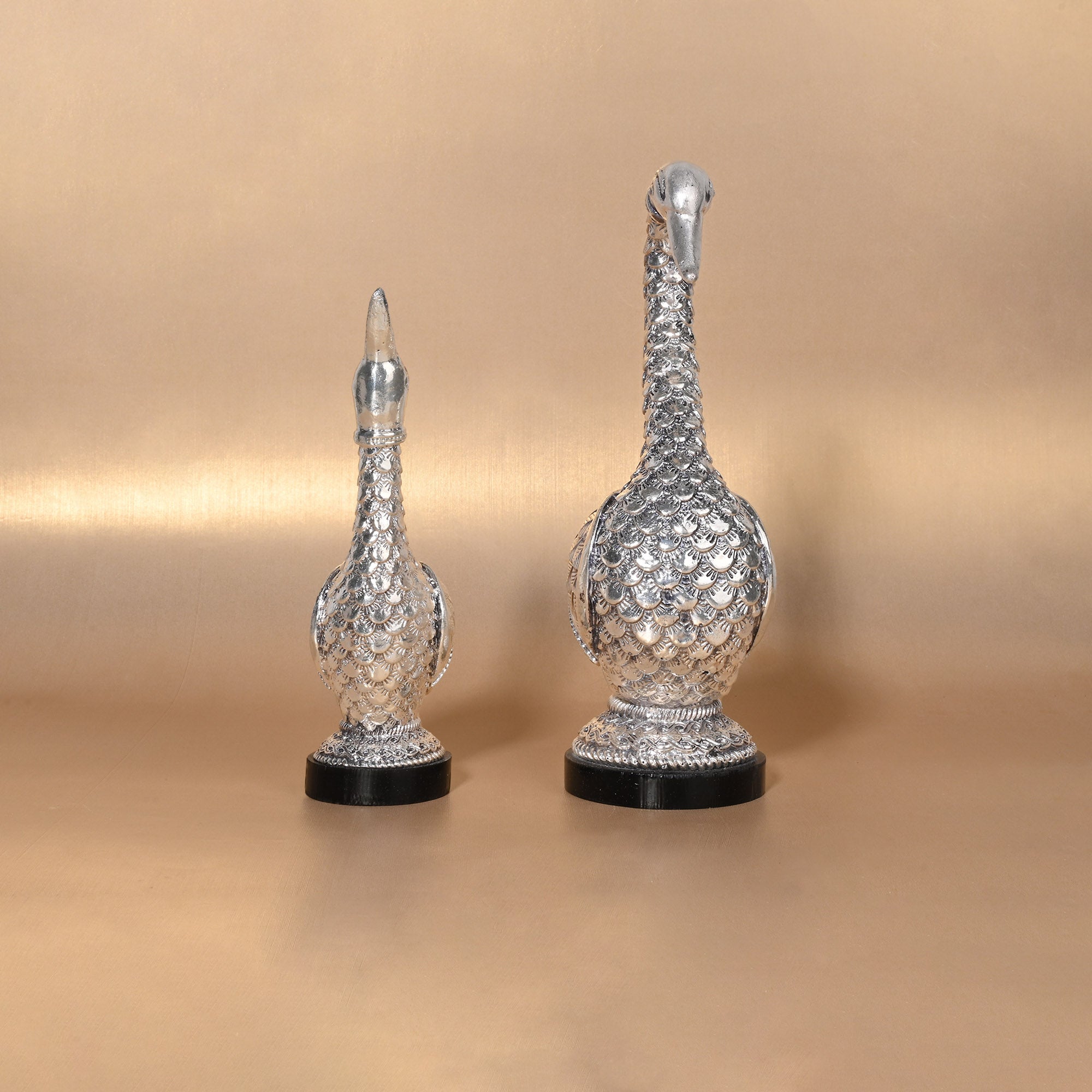 999 Silver Swan Pair Gift Box