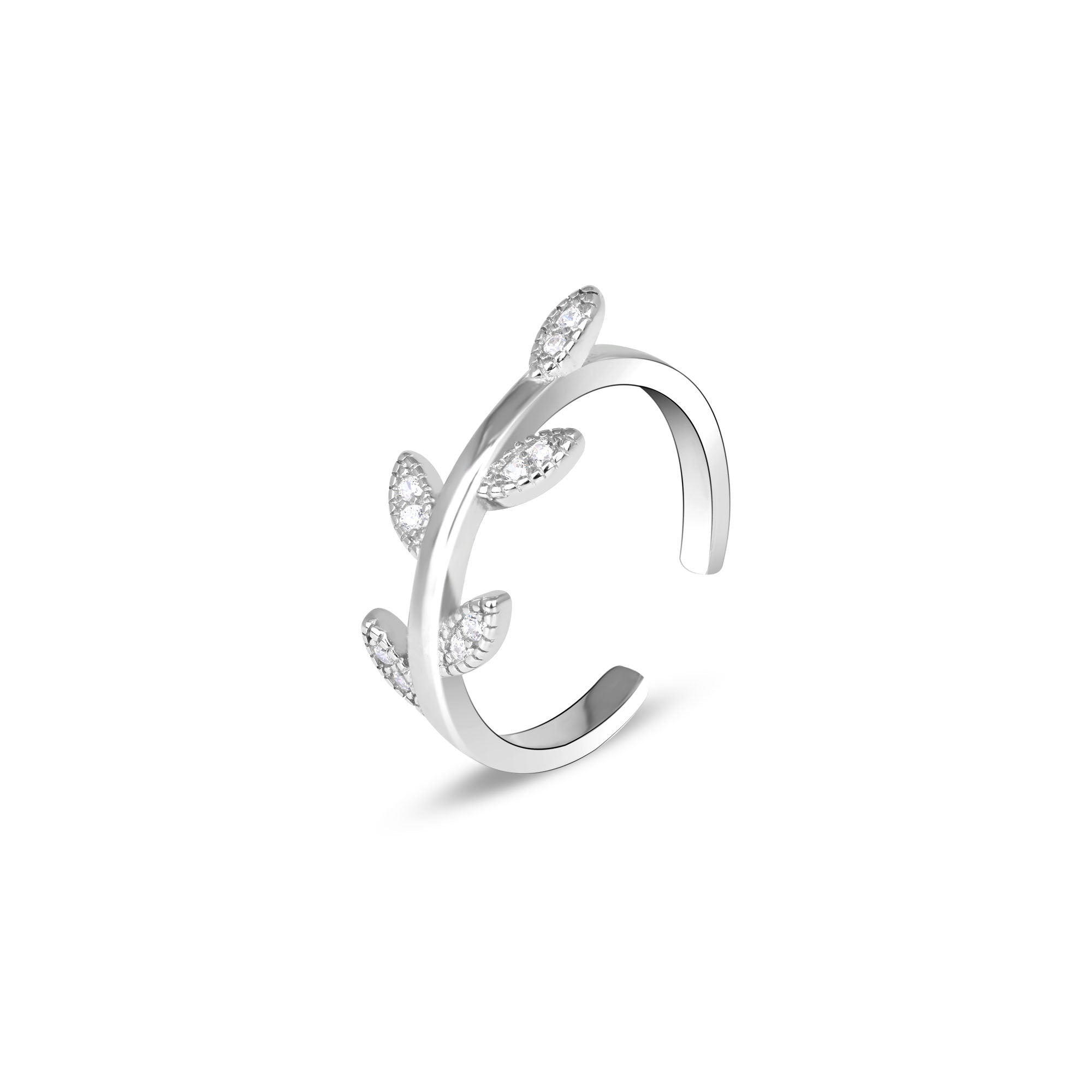 Leaf Trail Toe Ring