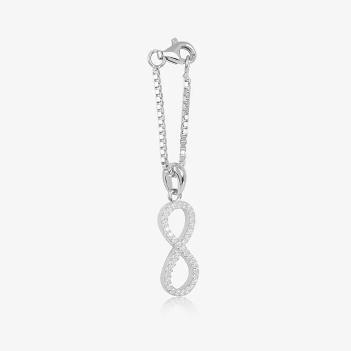 Sparkle Infinity Charm - Touch925