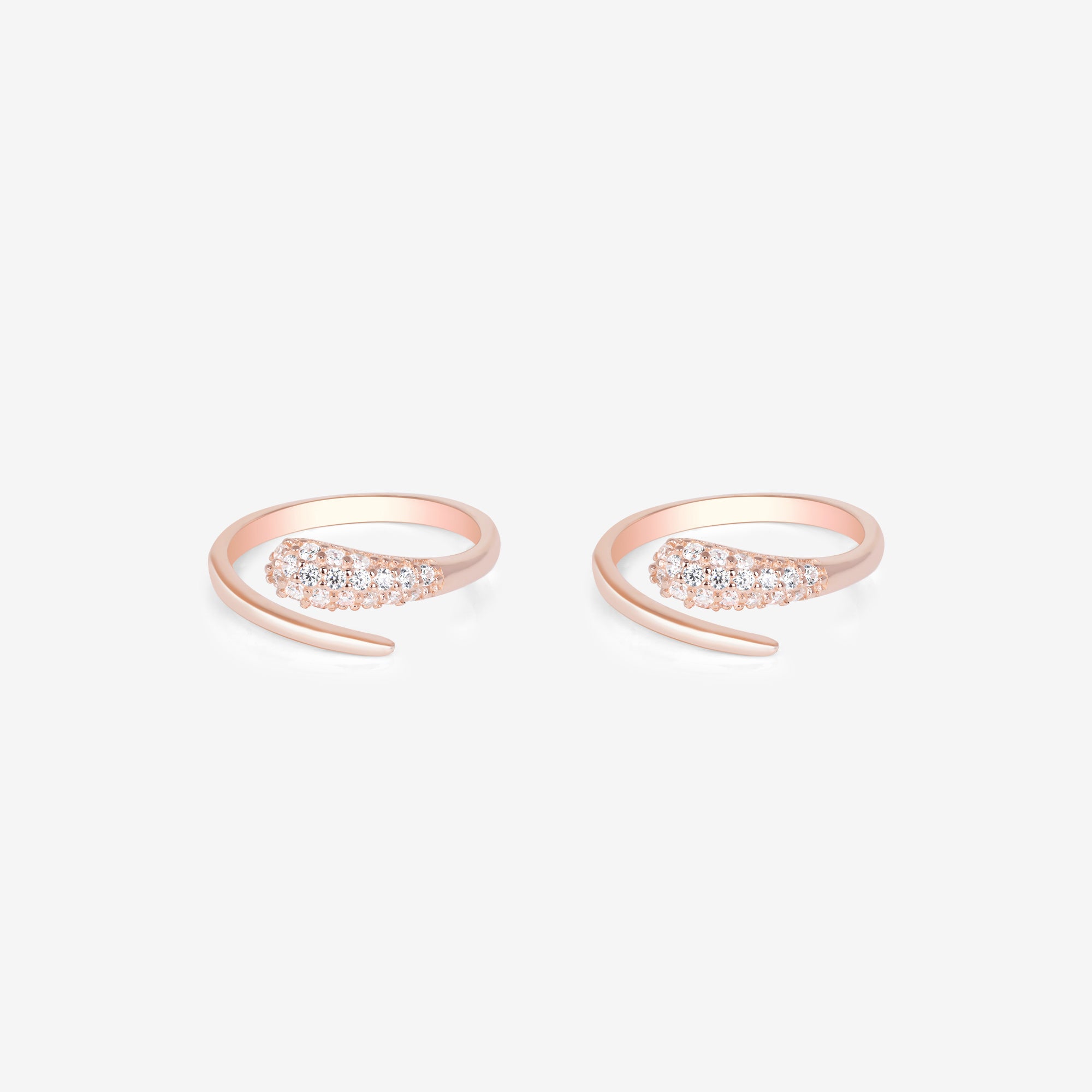 silver toe ring