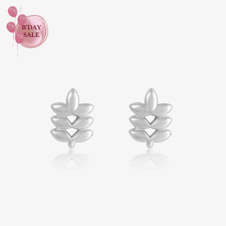 Solid Leaf Brank Silver Tops - Touch925