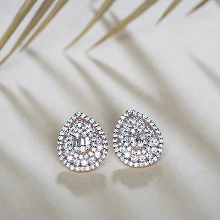 Radiant Glow Drop Studs - Touch925