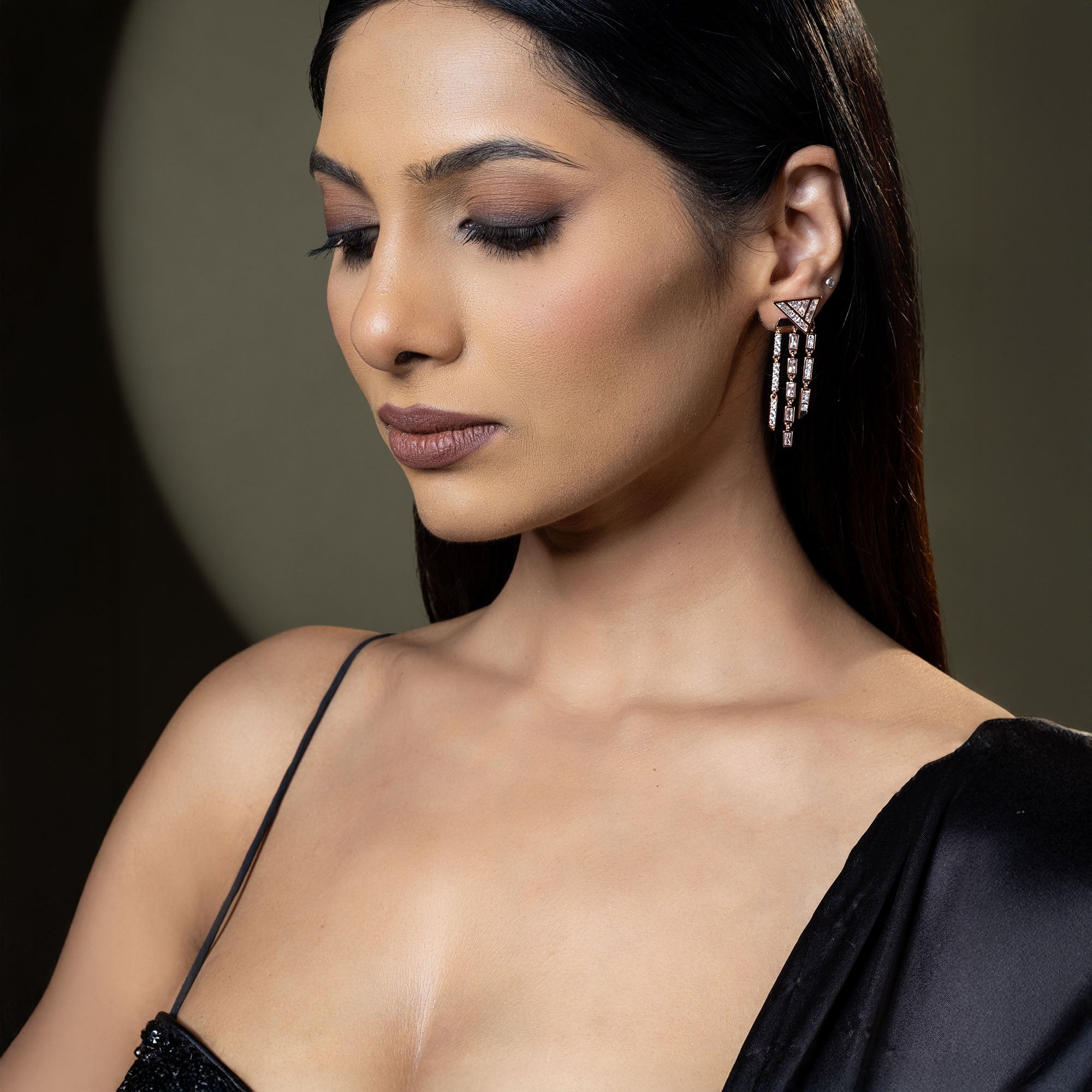 Prismatic Flow Statement Earrings