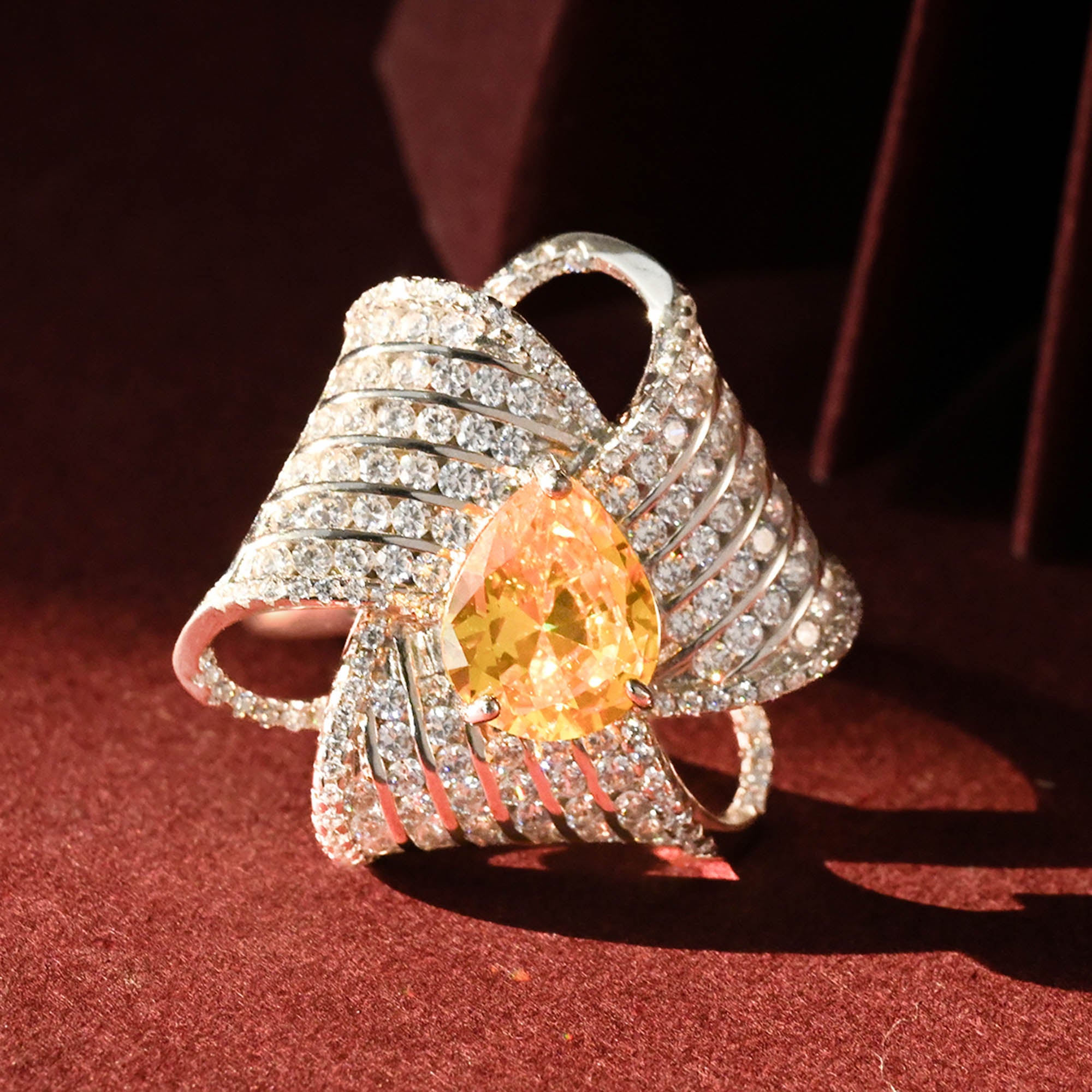 Eternal Flame Silver Ring