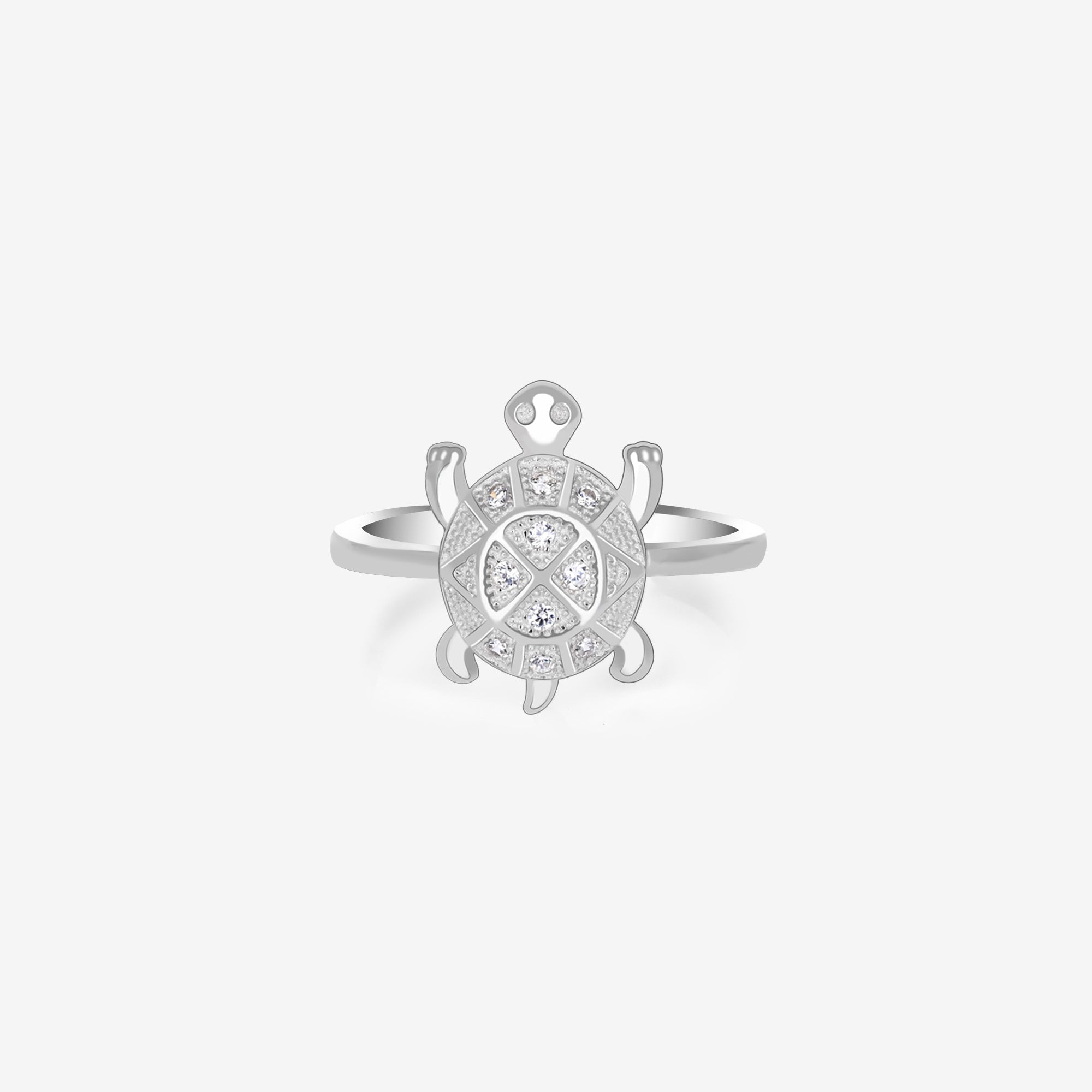 Ladies Silver Ring
