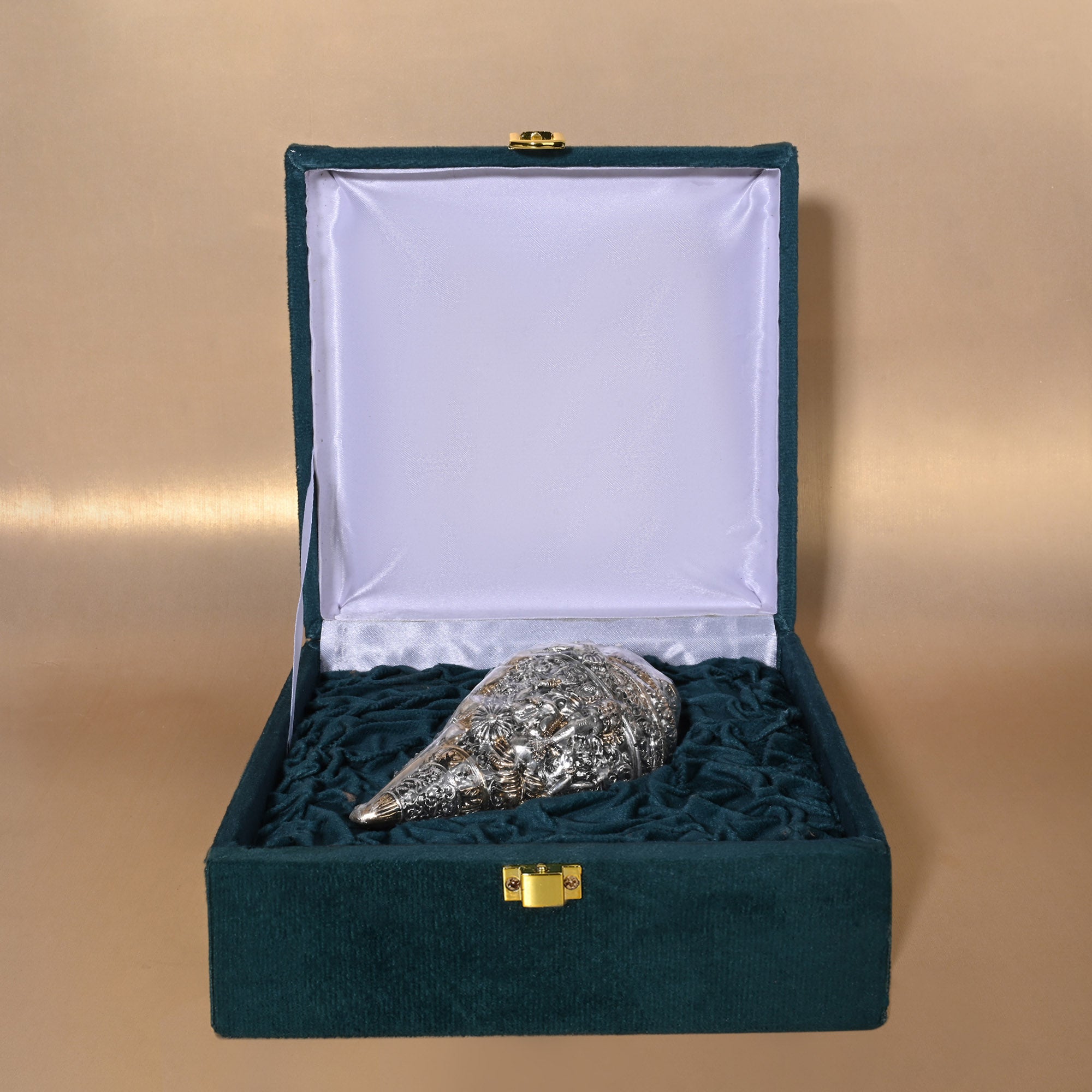 999 Silver Shankh Gift Box