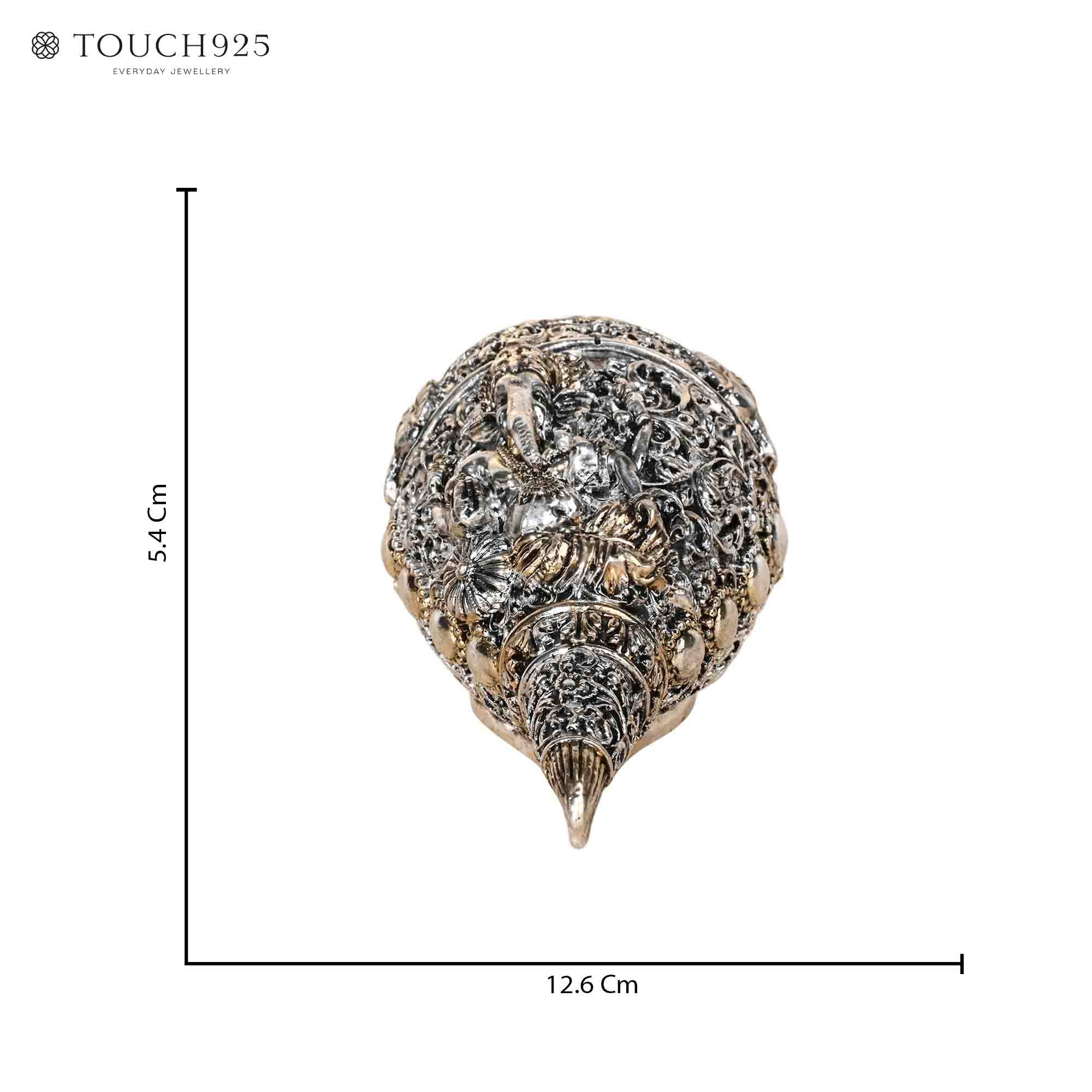 999 Silver Shankh Gift Box