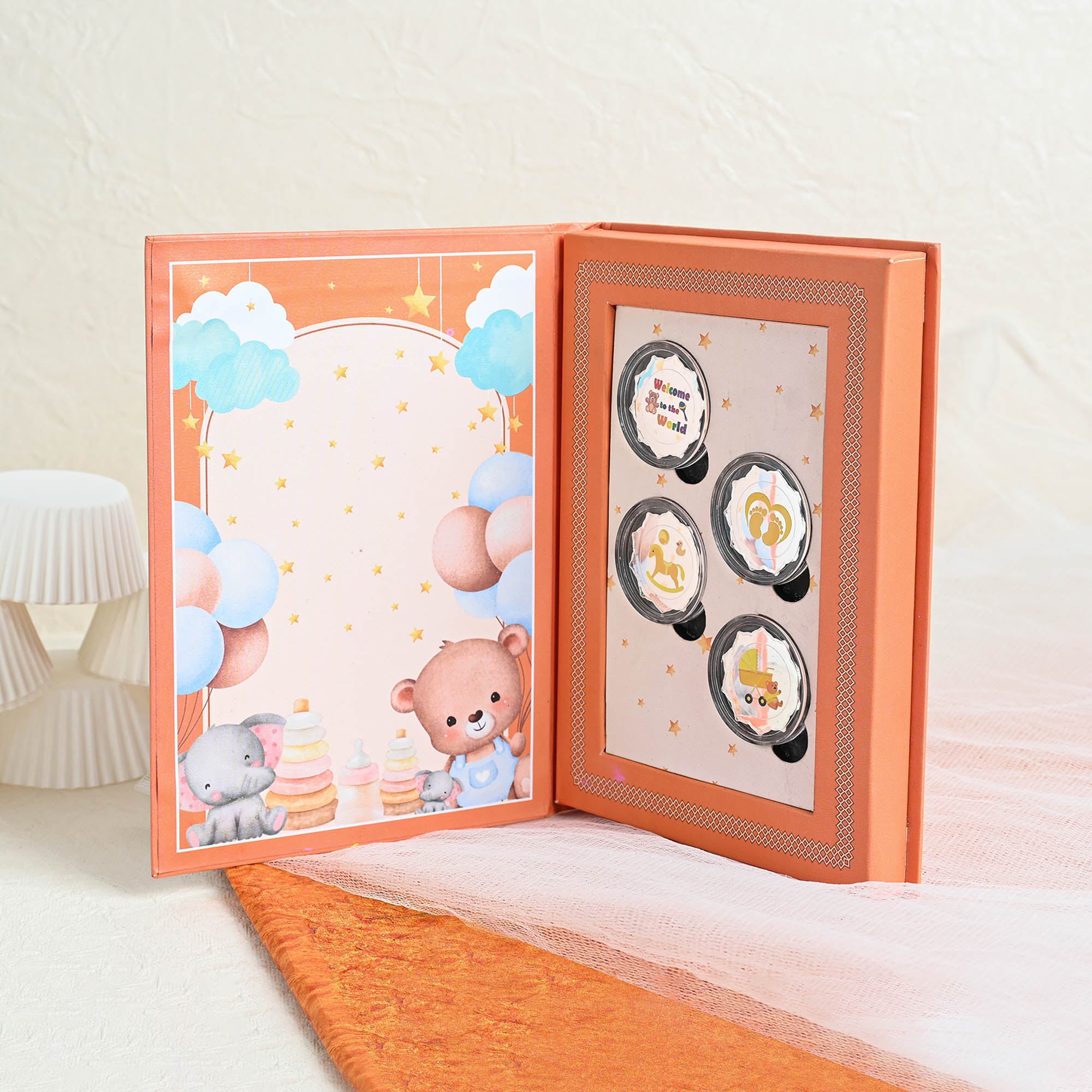 Baby Shower 999 Silver Coin Gift Set (4 Coins)