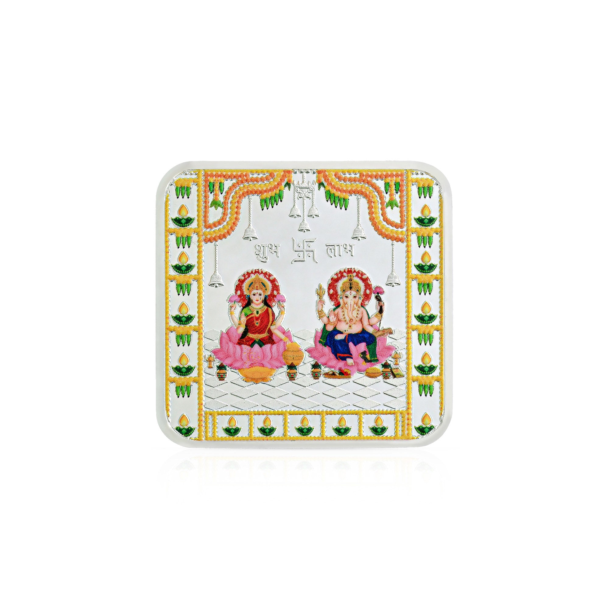 Pure 999 Silver 25g Lakshmi Ganesh Coin