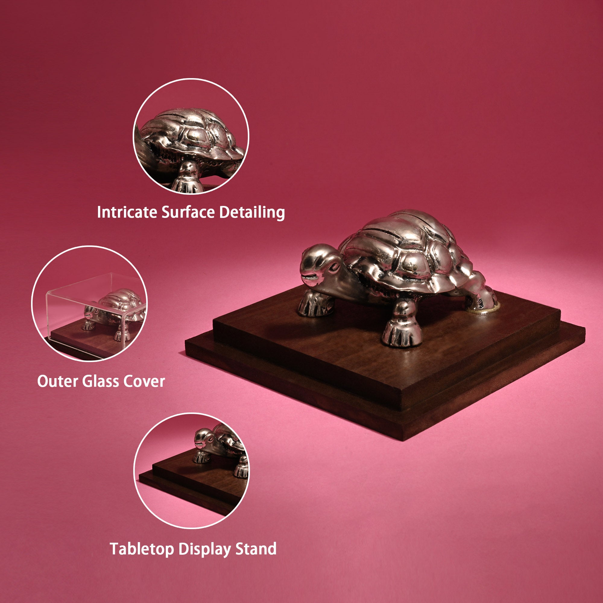 999 Silver Tortoise Idol