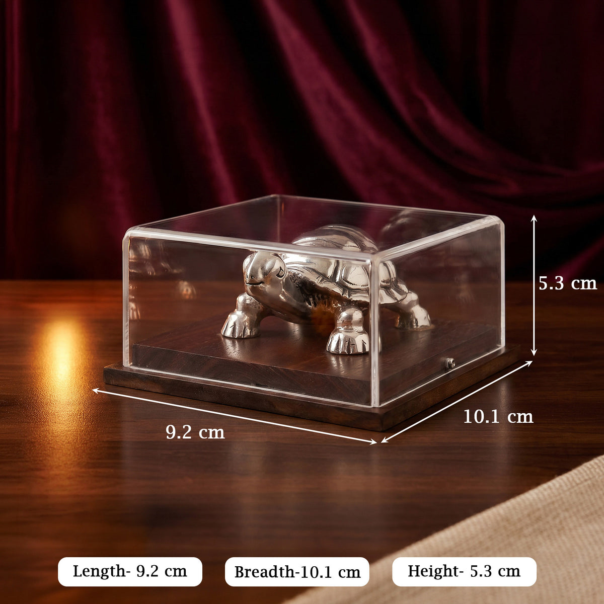 999 Silver Tortoise Idol
