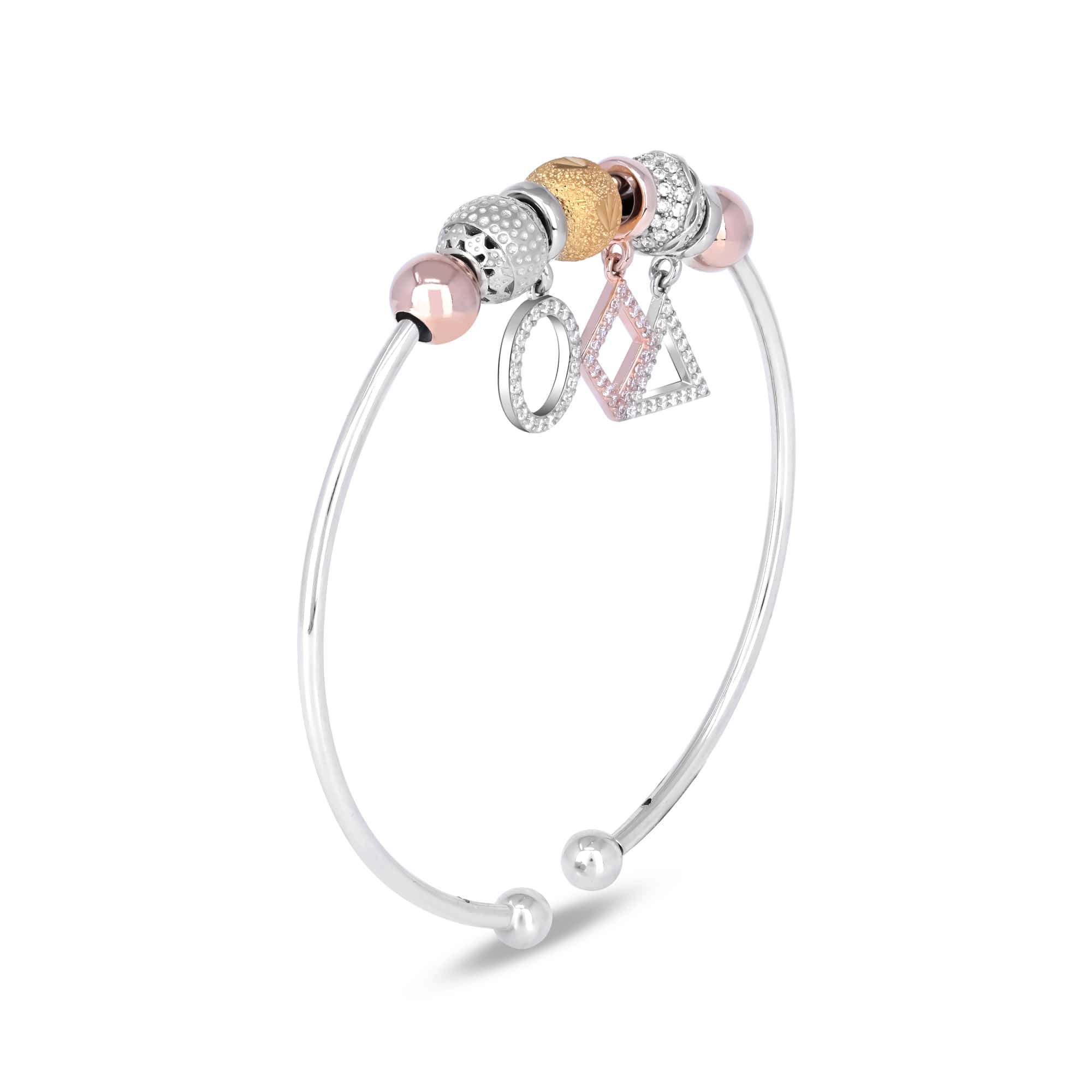 Multiclored Charms Adjustable Kada