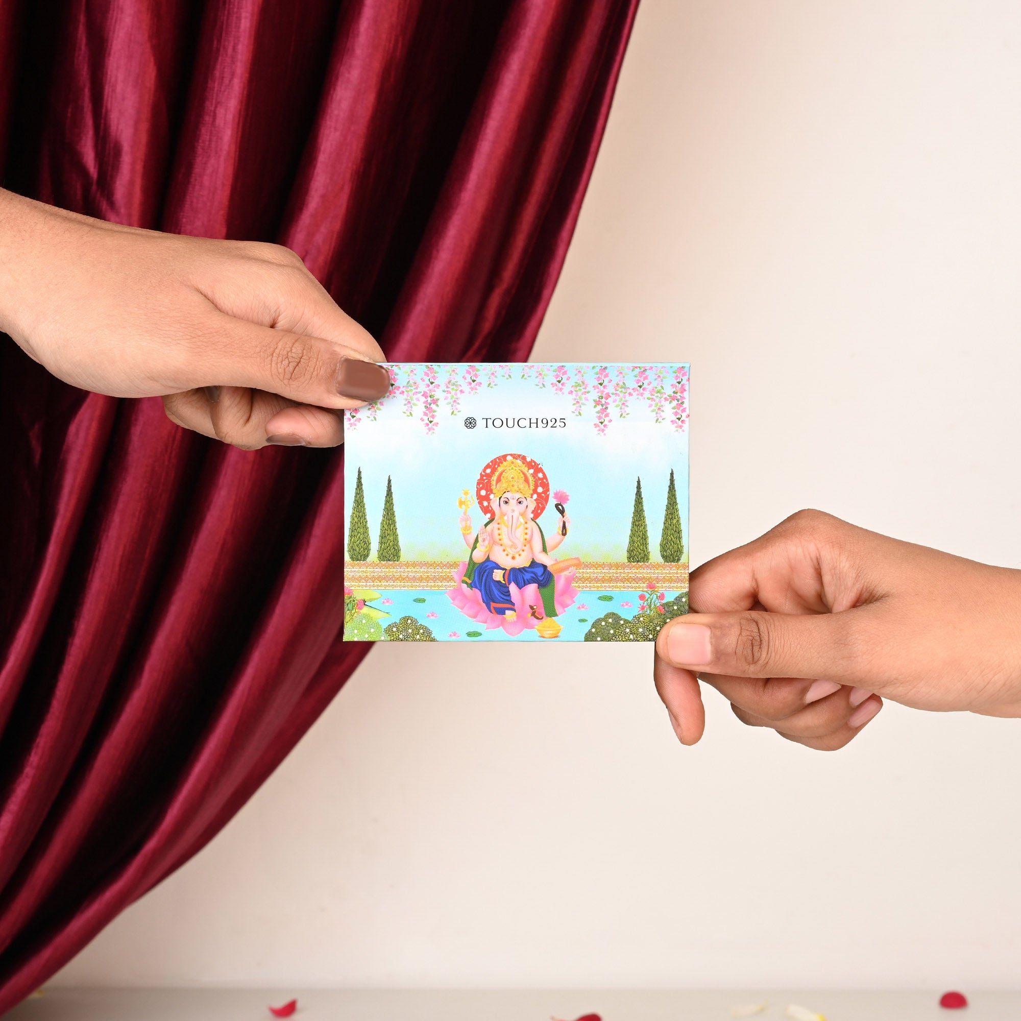 Ganesh Ji 999 Silver Coin Box