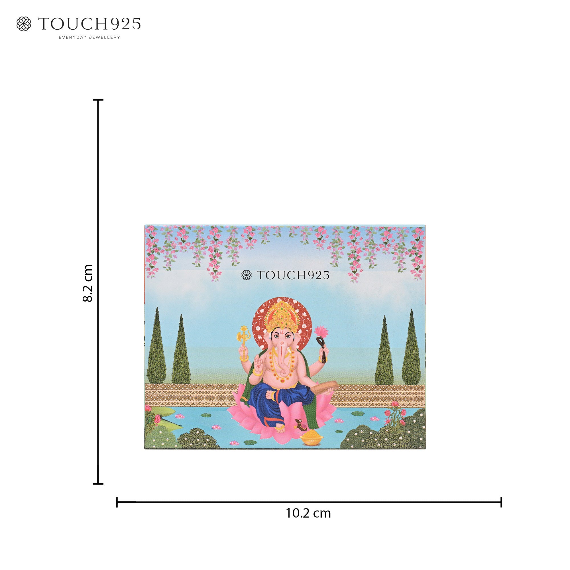 Ganesh Ji 999 Silver Coin Box