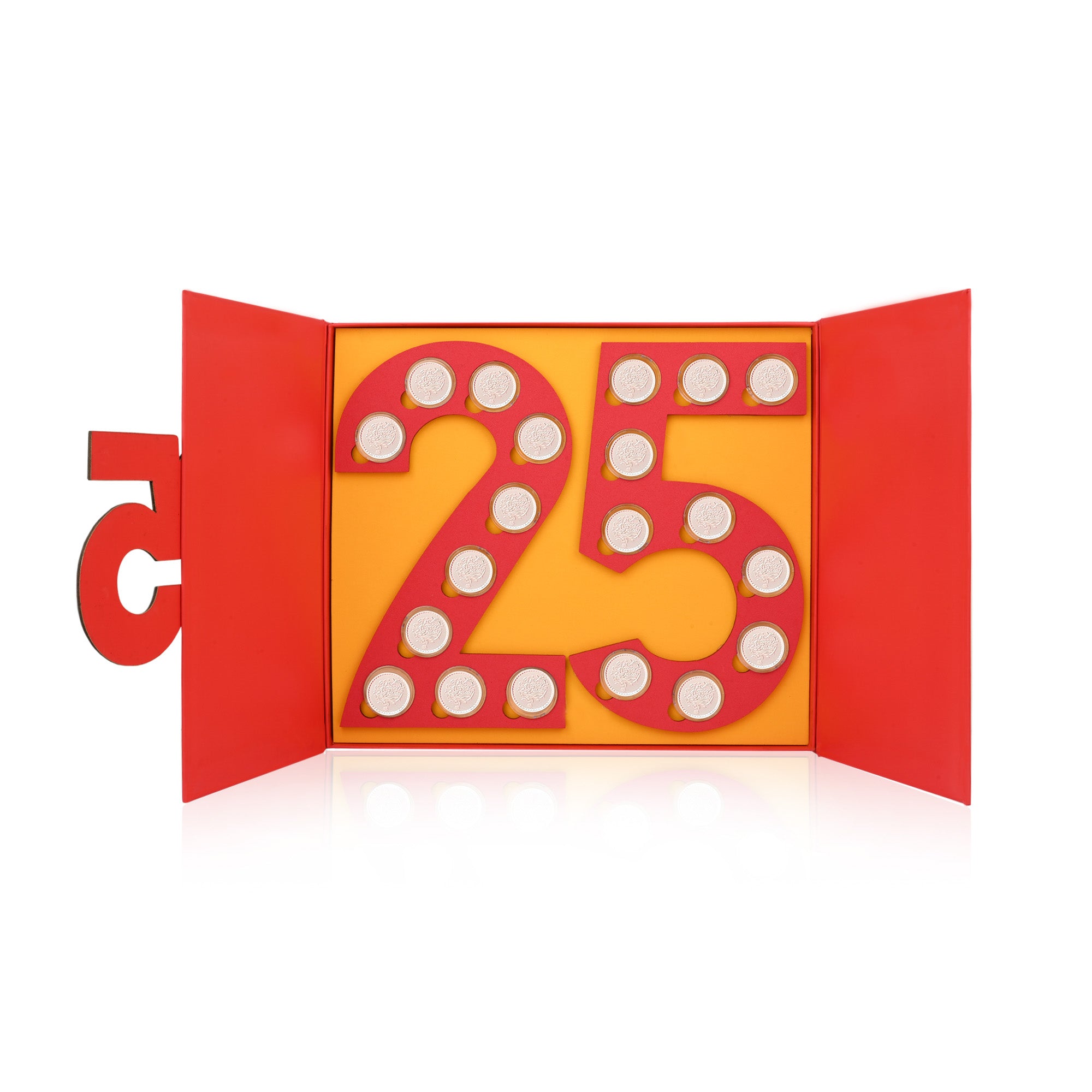 Happy Anniversary 999 Silver Coin Box (20 Coins)