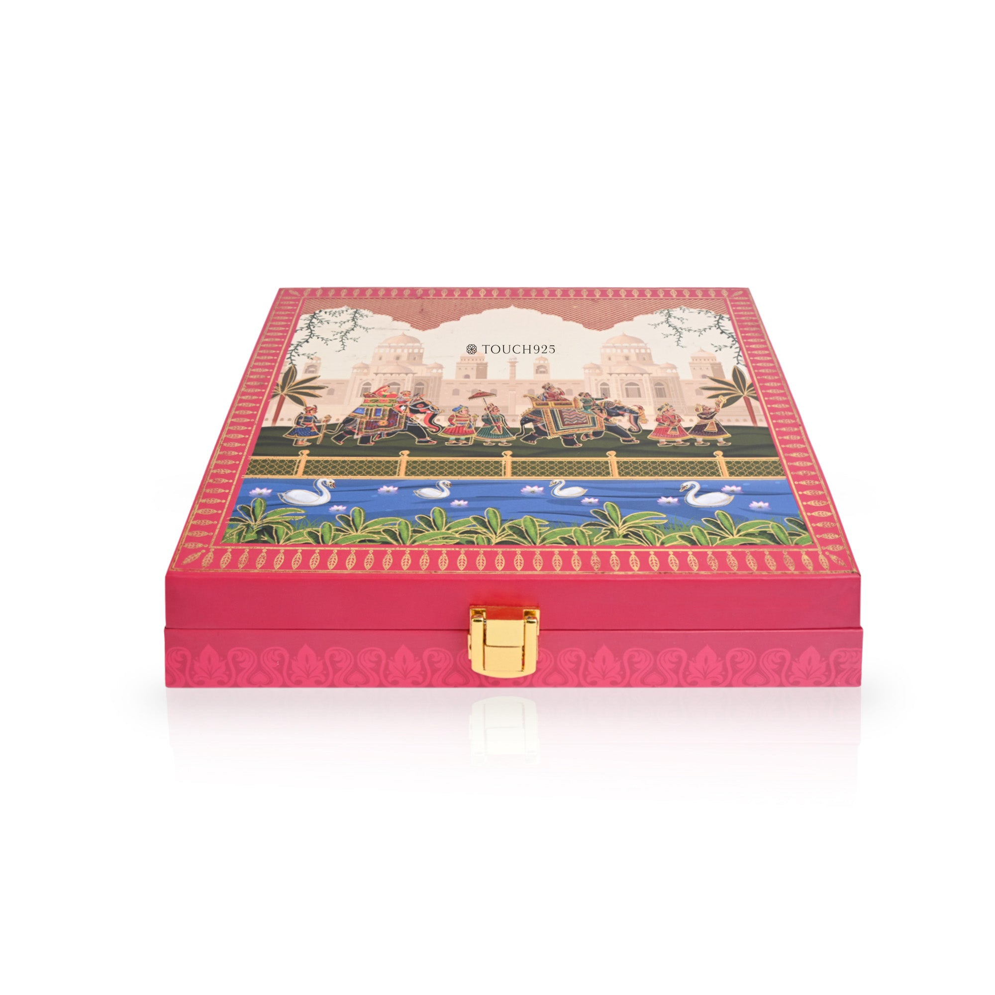 Saptapadi-Seven Steps 999 Silver Coin Box (7 Coins)