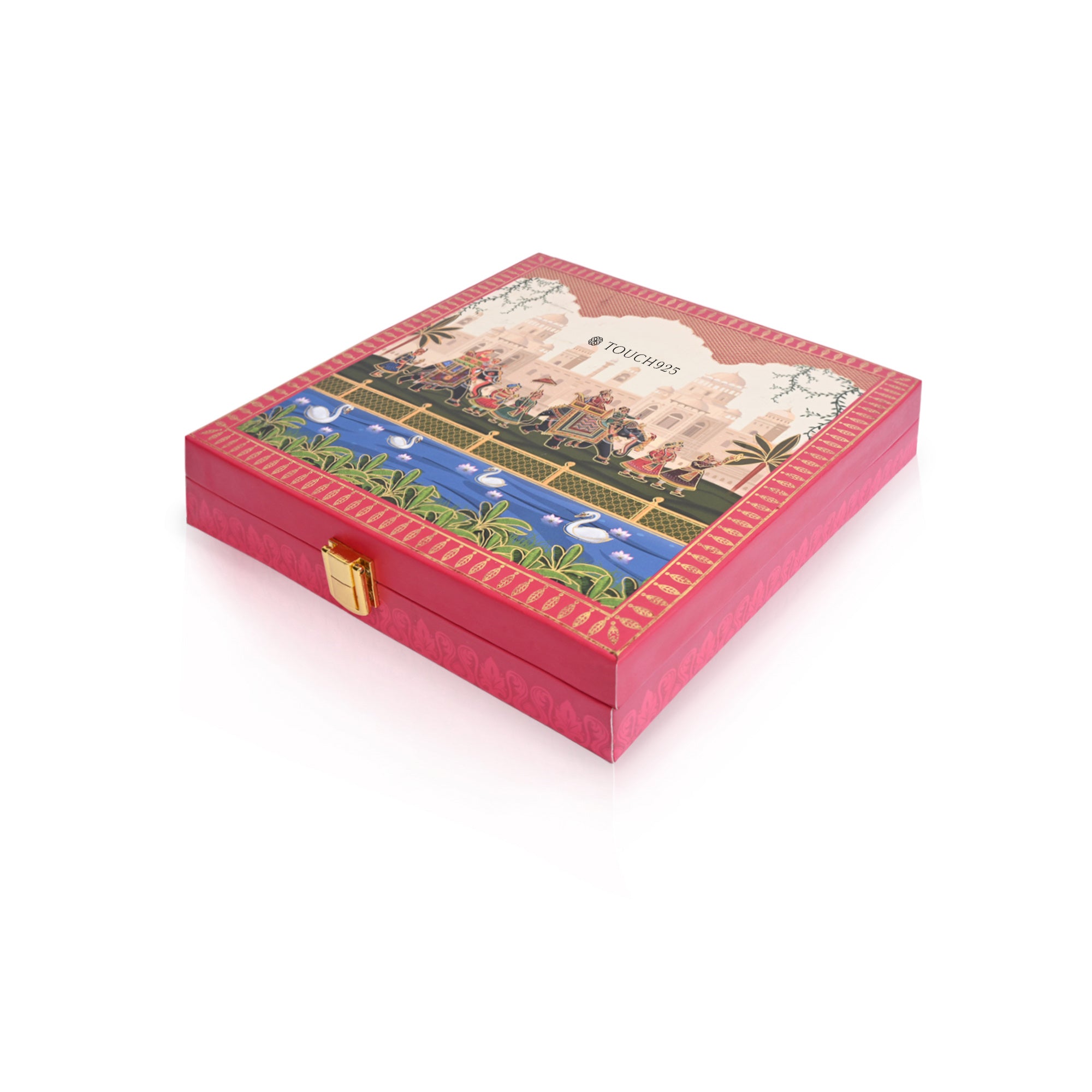 Saptapadi-Seven Steps 999 Silver Coin Box (7 Coins)