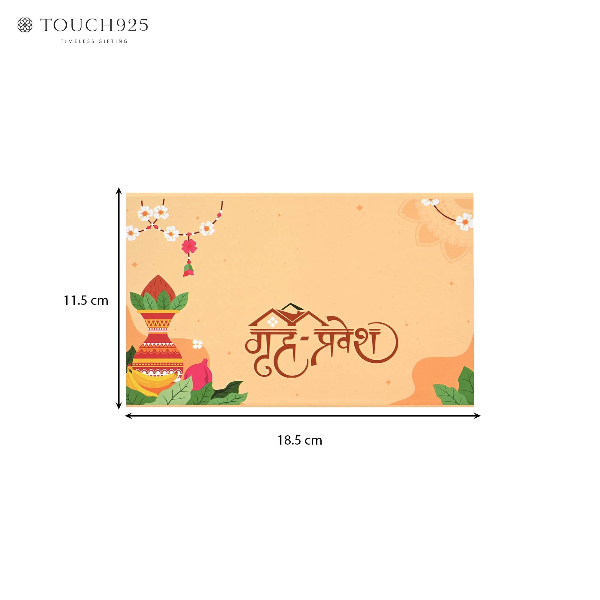 Griha Pravesh 999 Silver Coin Box (5 Coins)