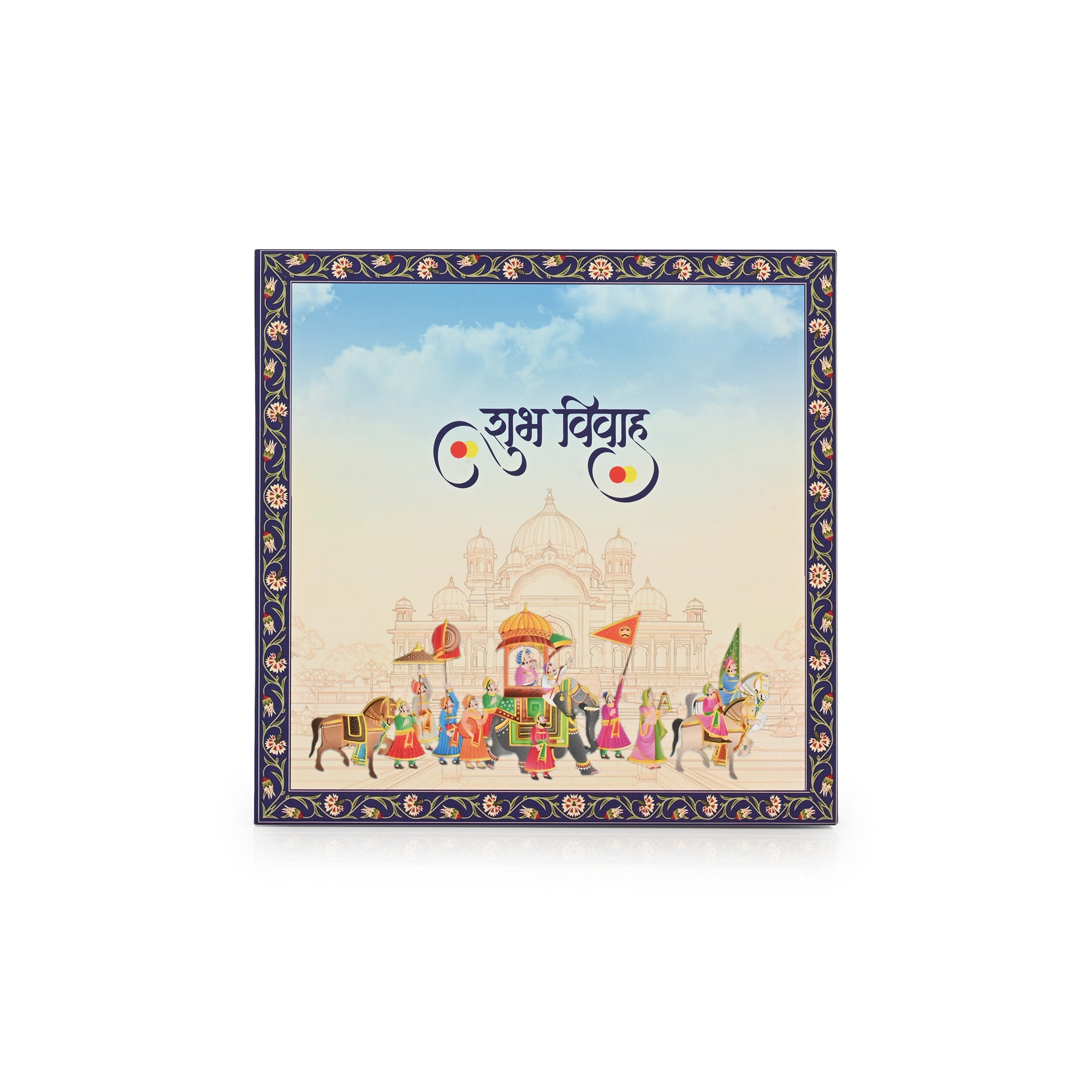 Pure 999 Silver Shubh Vivah Coin Box (9 Coins)