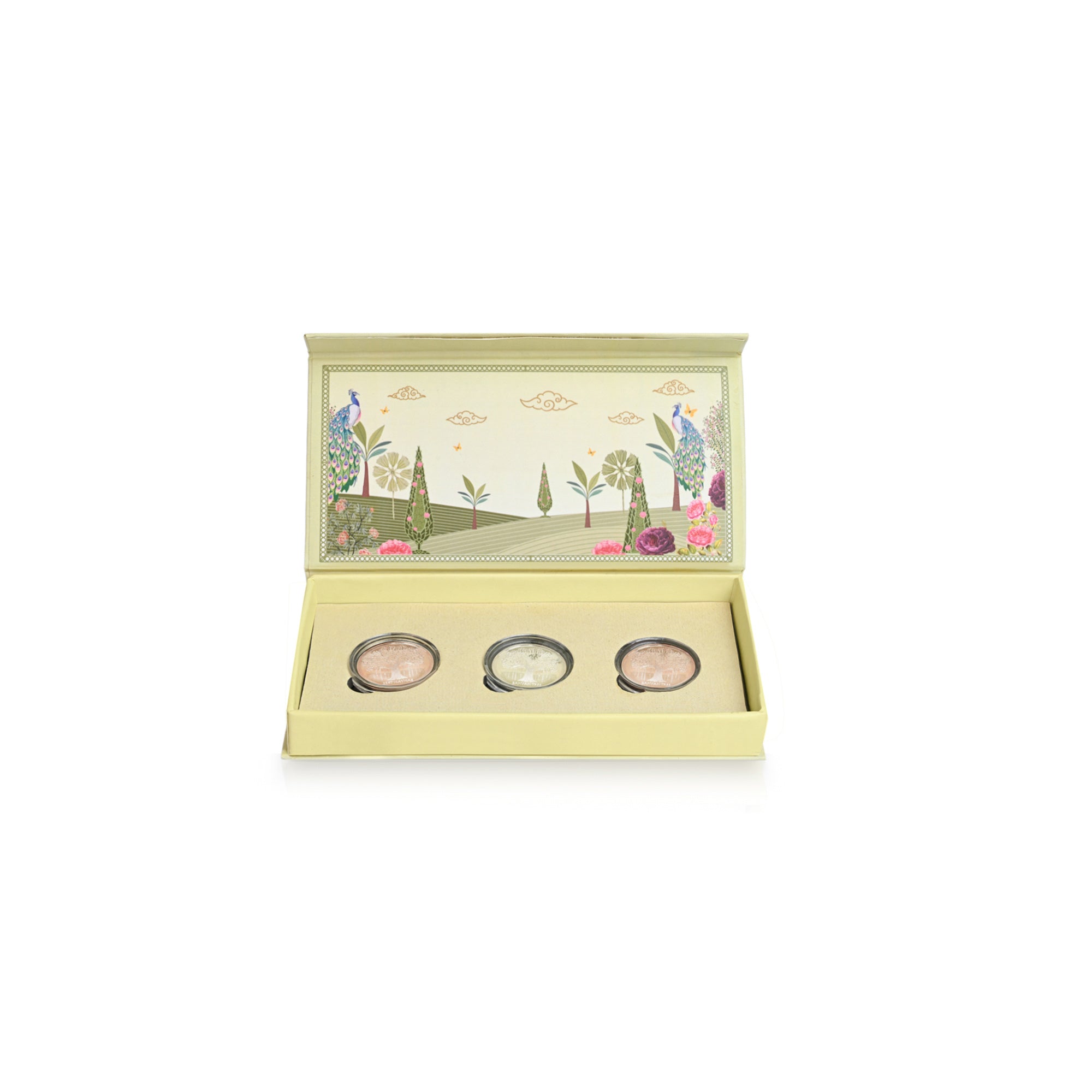 Trio 999 Silver Coin Box (3 Coins)