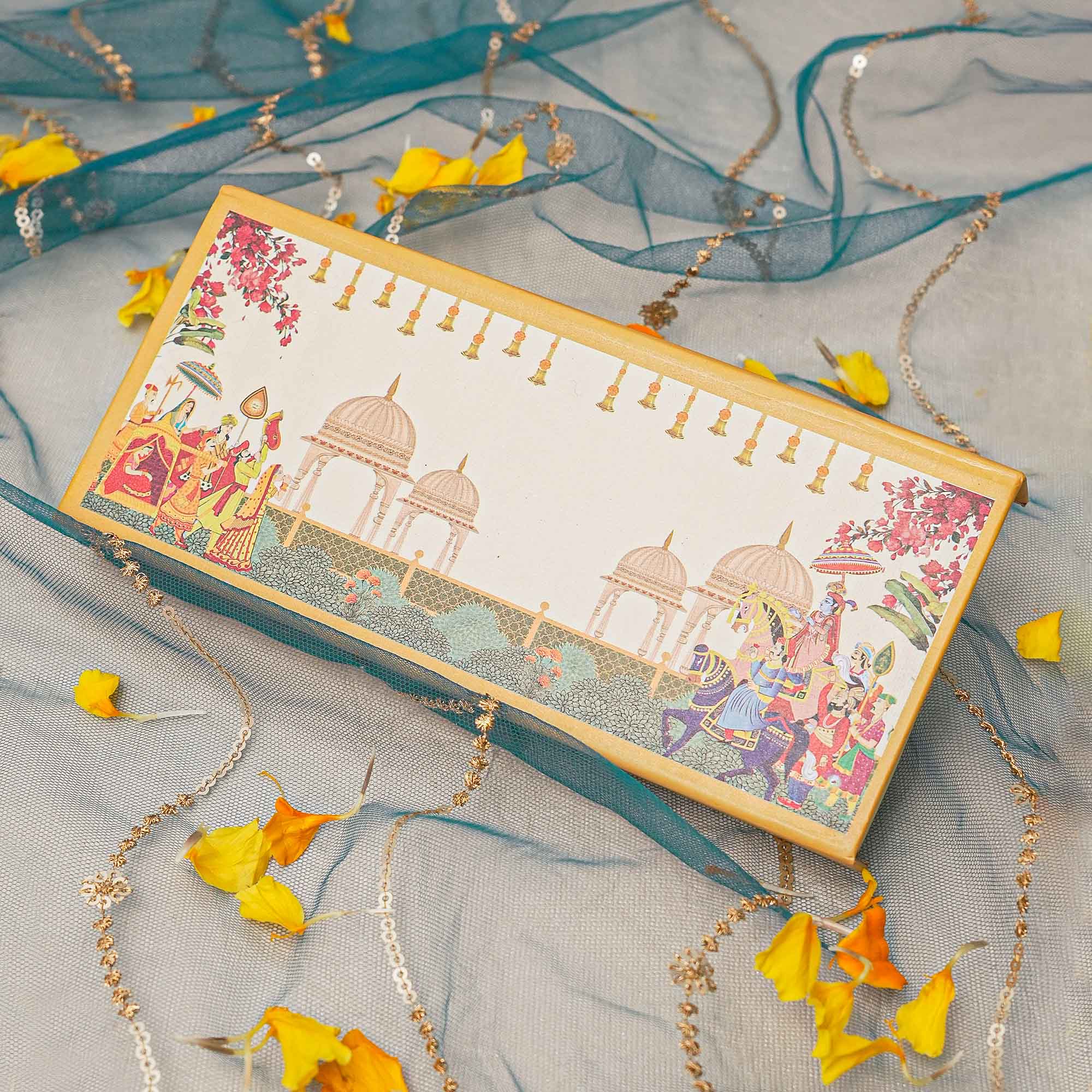 Royal Wedding Ritual 999 Silver Coin Box (4 Coins)