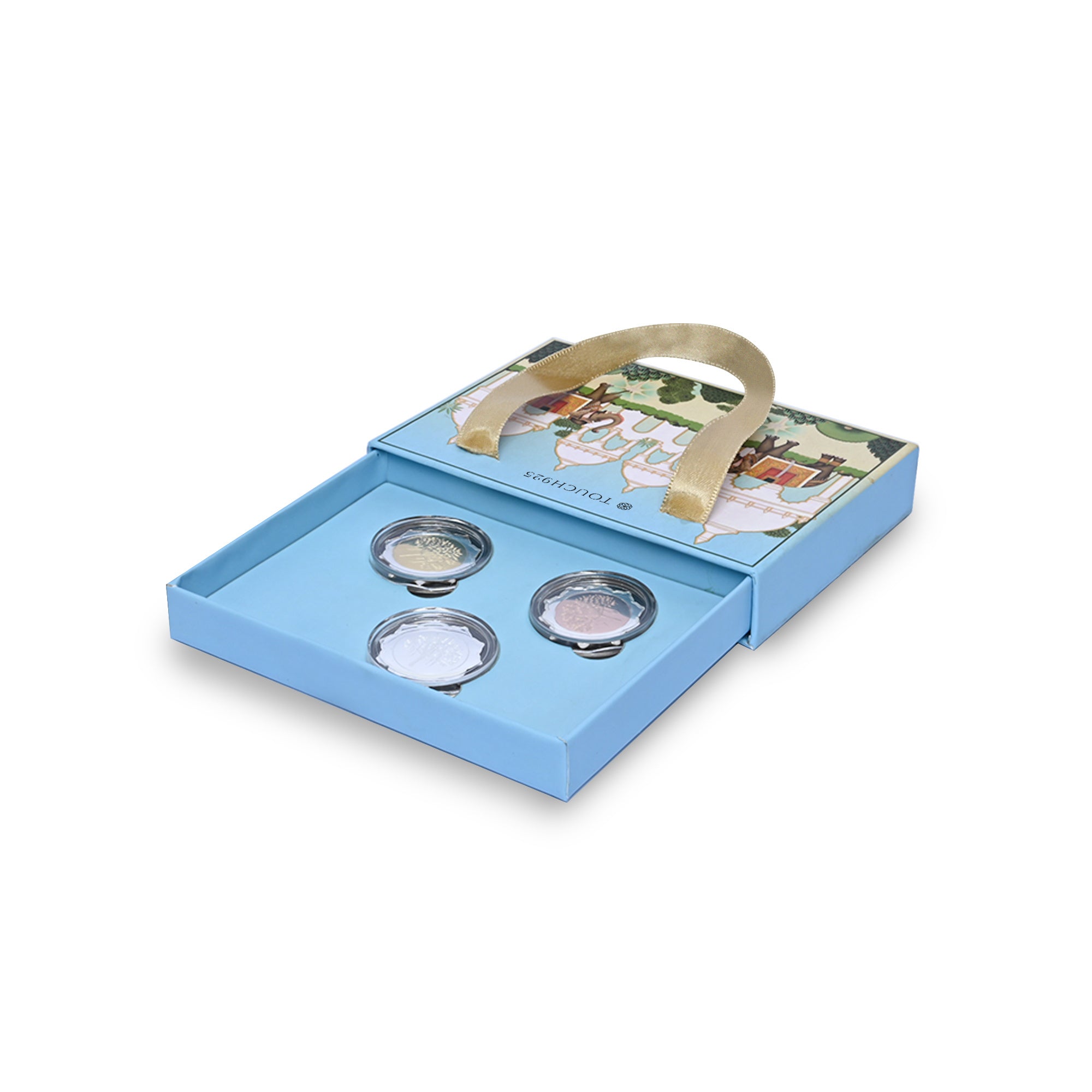 Banyan Tree Shubha-Raagam 999 Silver Coin Box (3 Coins)