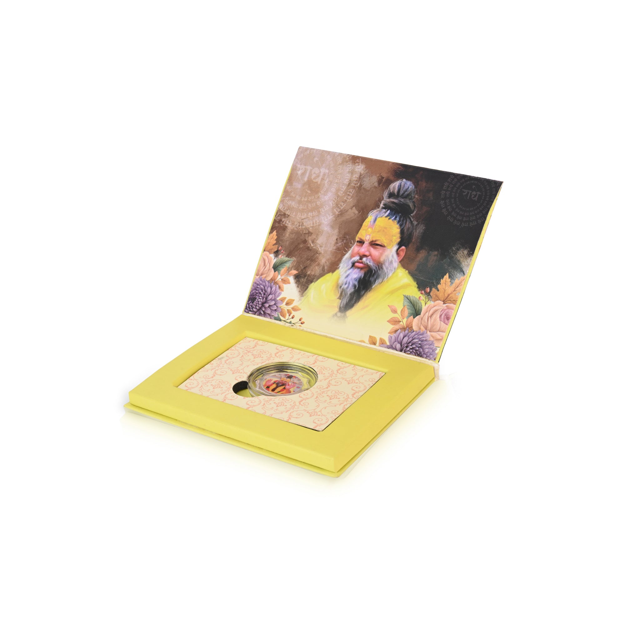 Premanand Ji Maharaj 999 Silver Coin Box