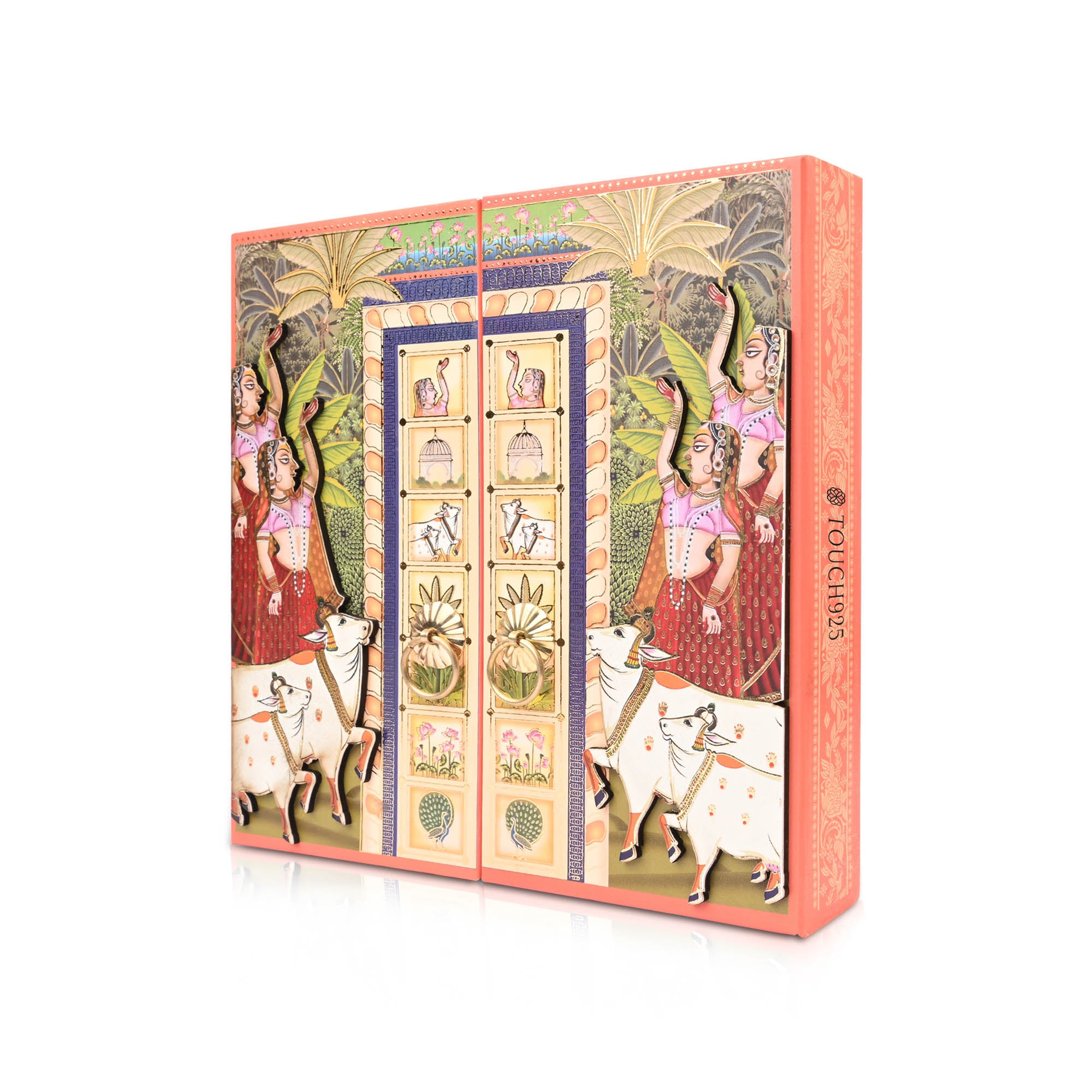 Radha Krishna 999 Silver Coin Box