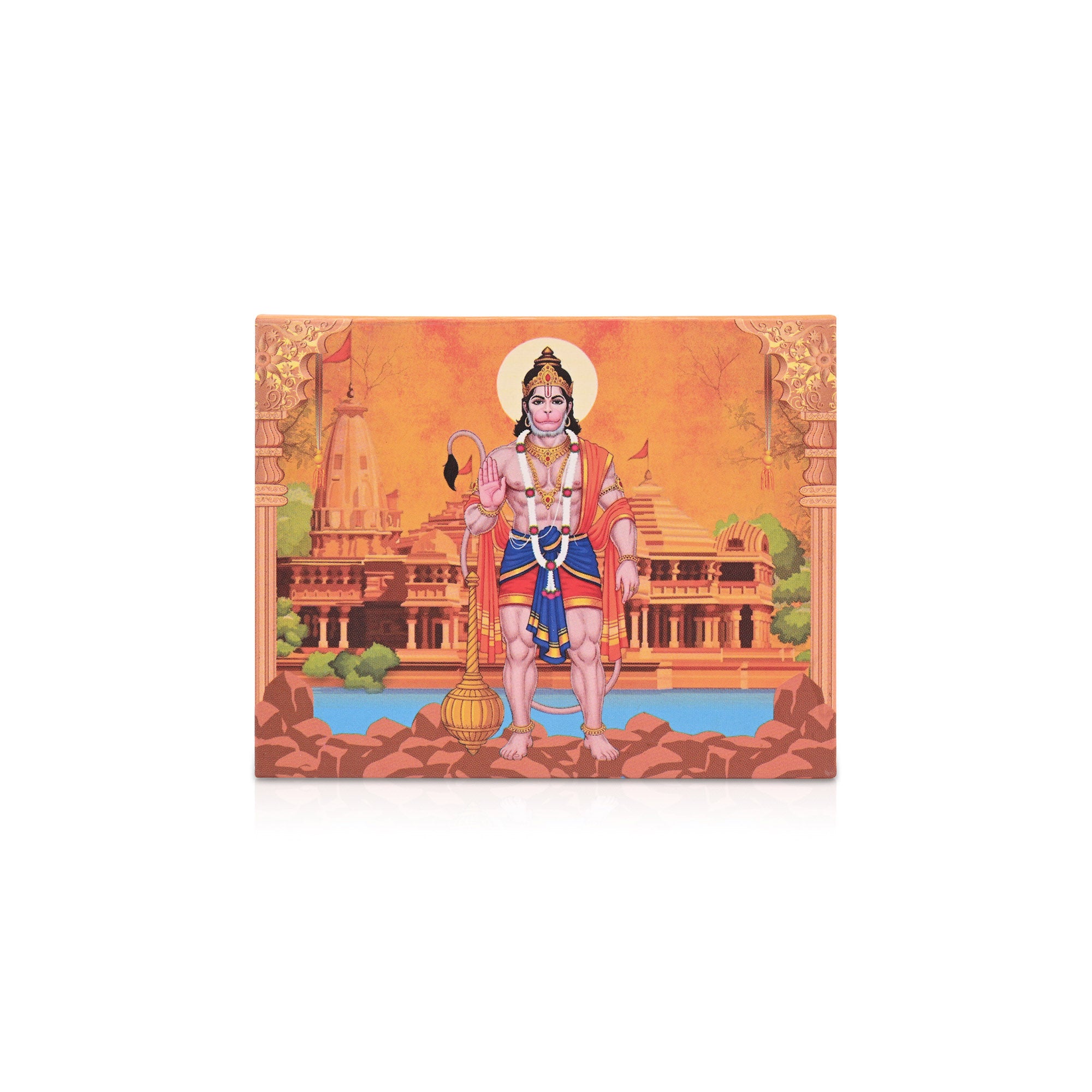 Hanuman Ji 999 Silver Coin Box