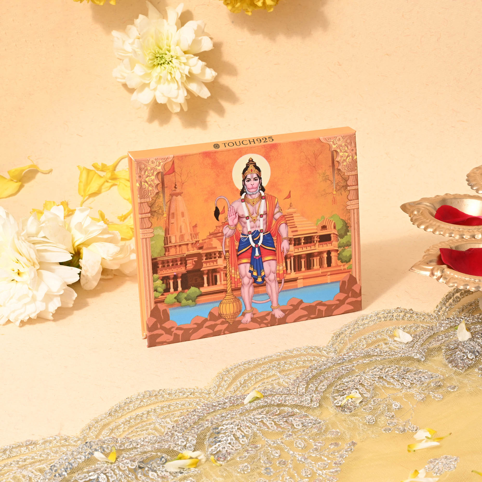 Hanuman Ji 999 Silver Coin Box