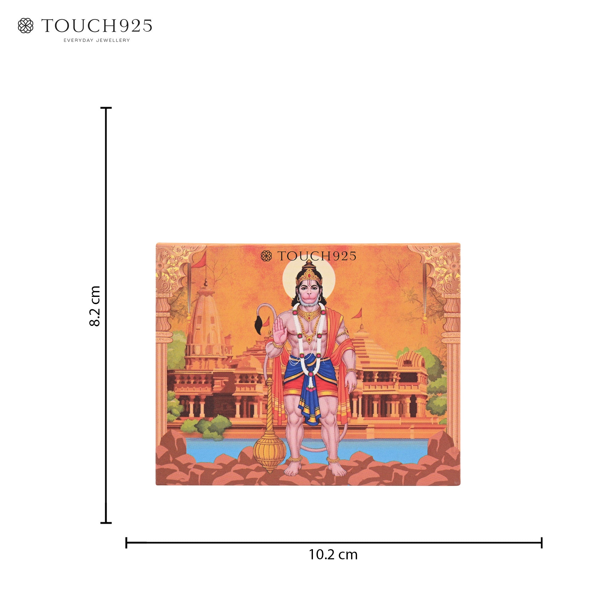 Hanuman Ji 999 Silver Coin Box