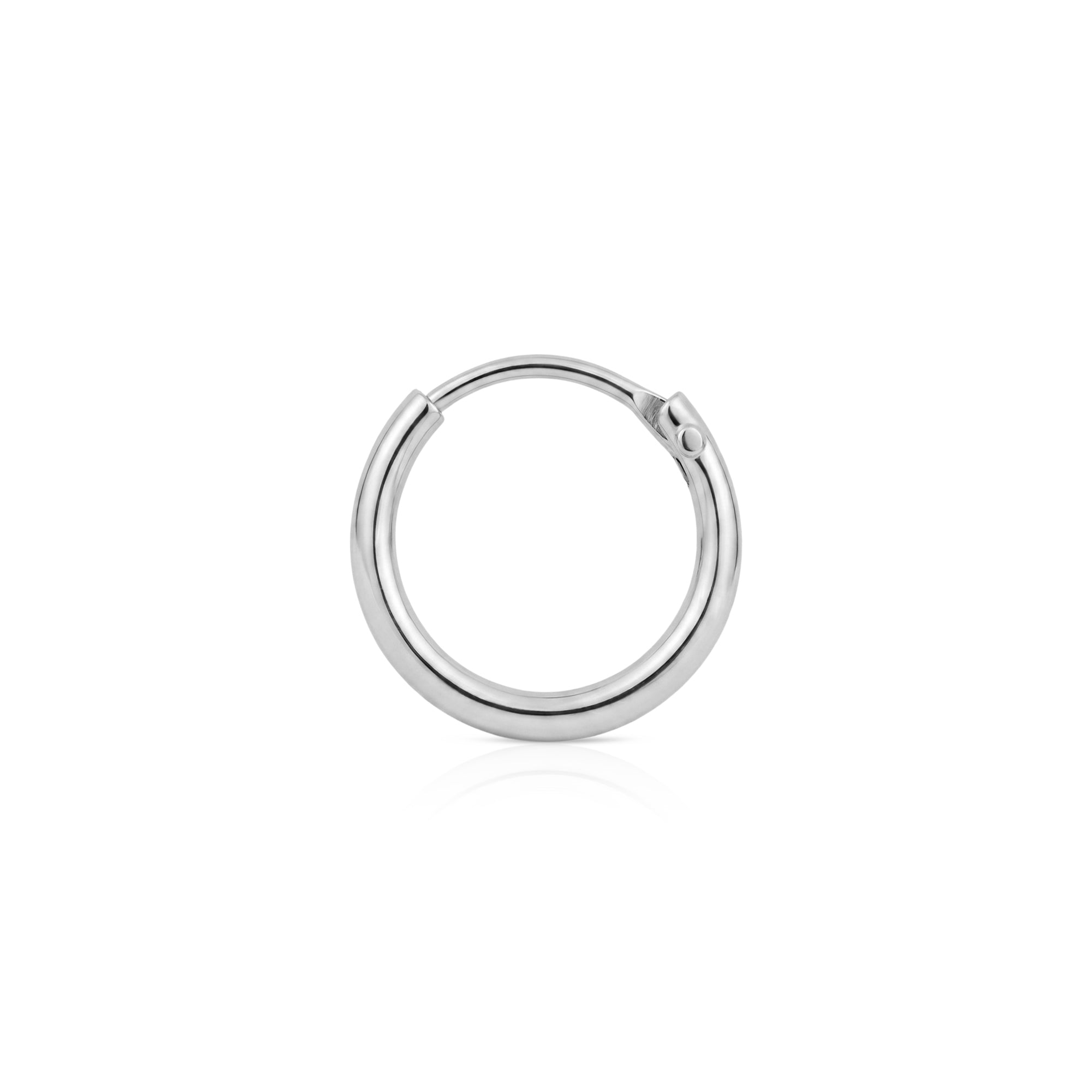 Minimalist Slim Hoop Earring