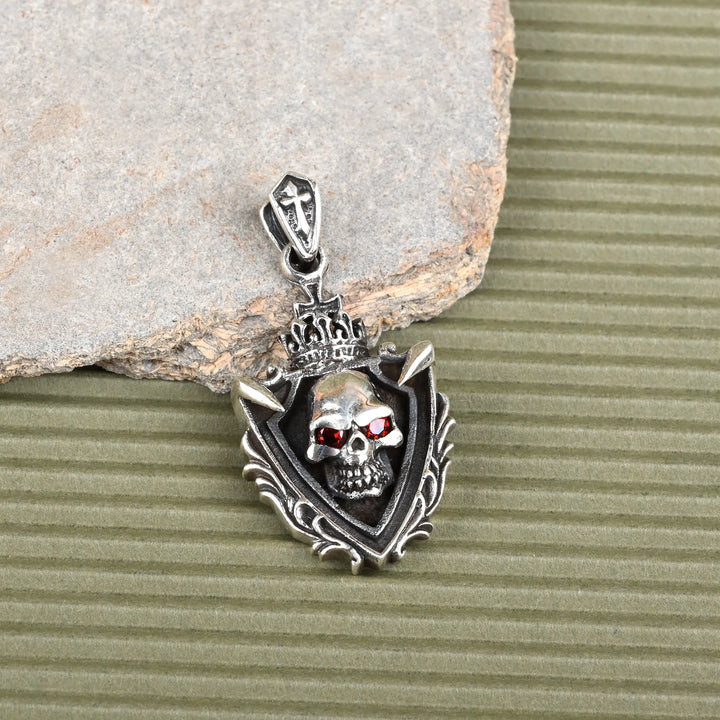 Skull Crest Locket - Touch925