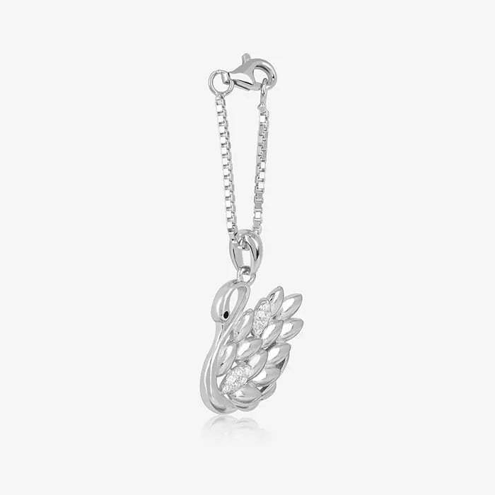 Sparkle Swan Charm - Touch925