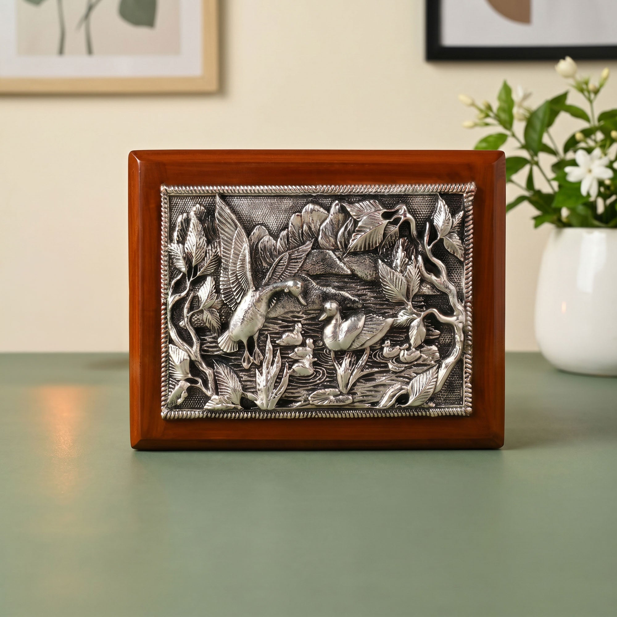 999 Silver Motif keepsake Box