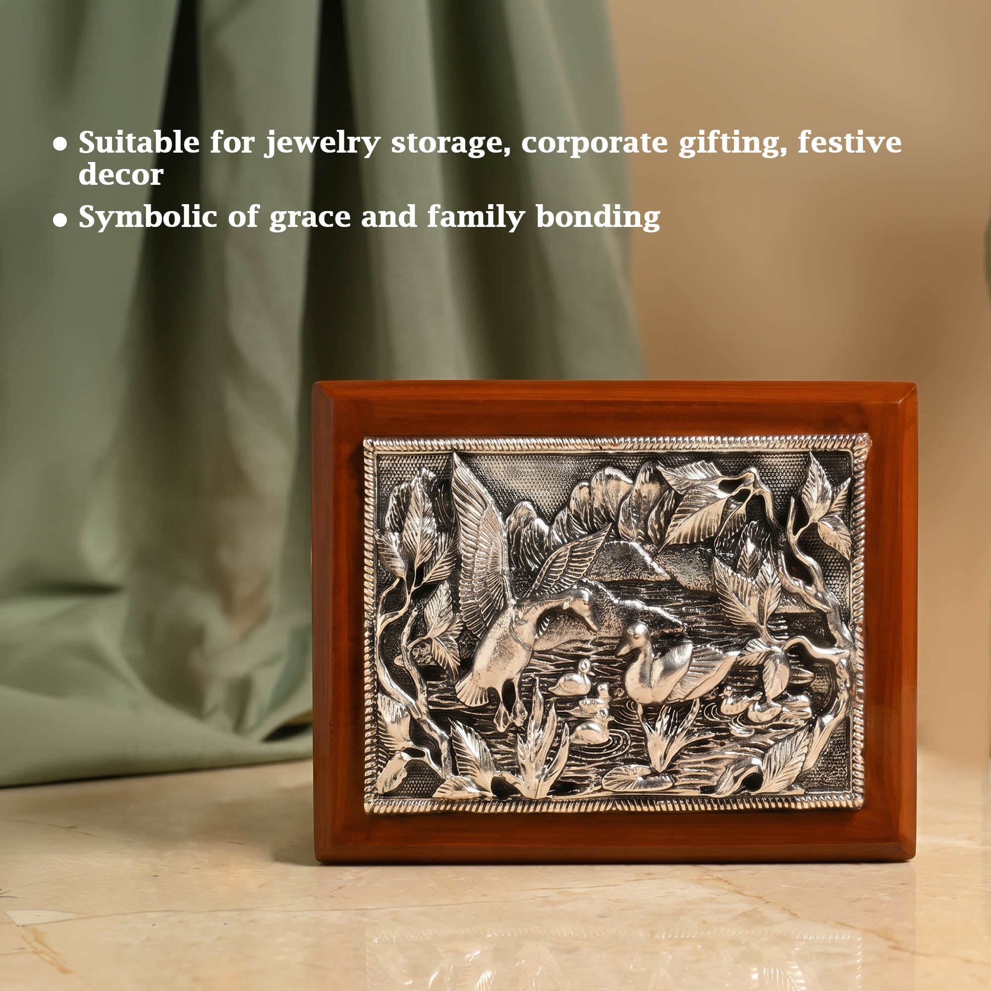 999 Silver Motif keepsake Box