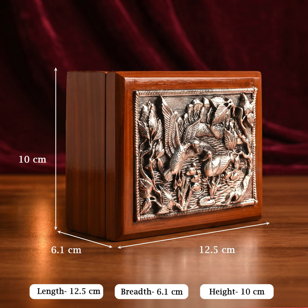 999 Silver Motif keepsake Box