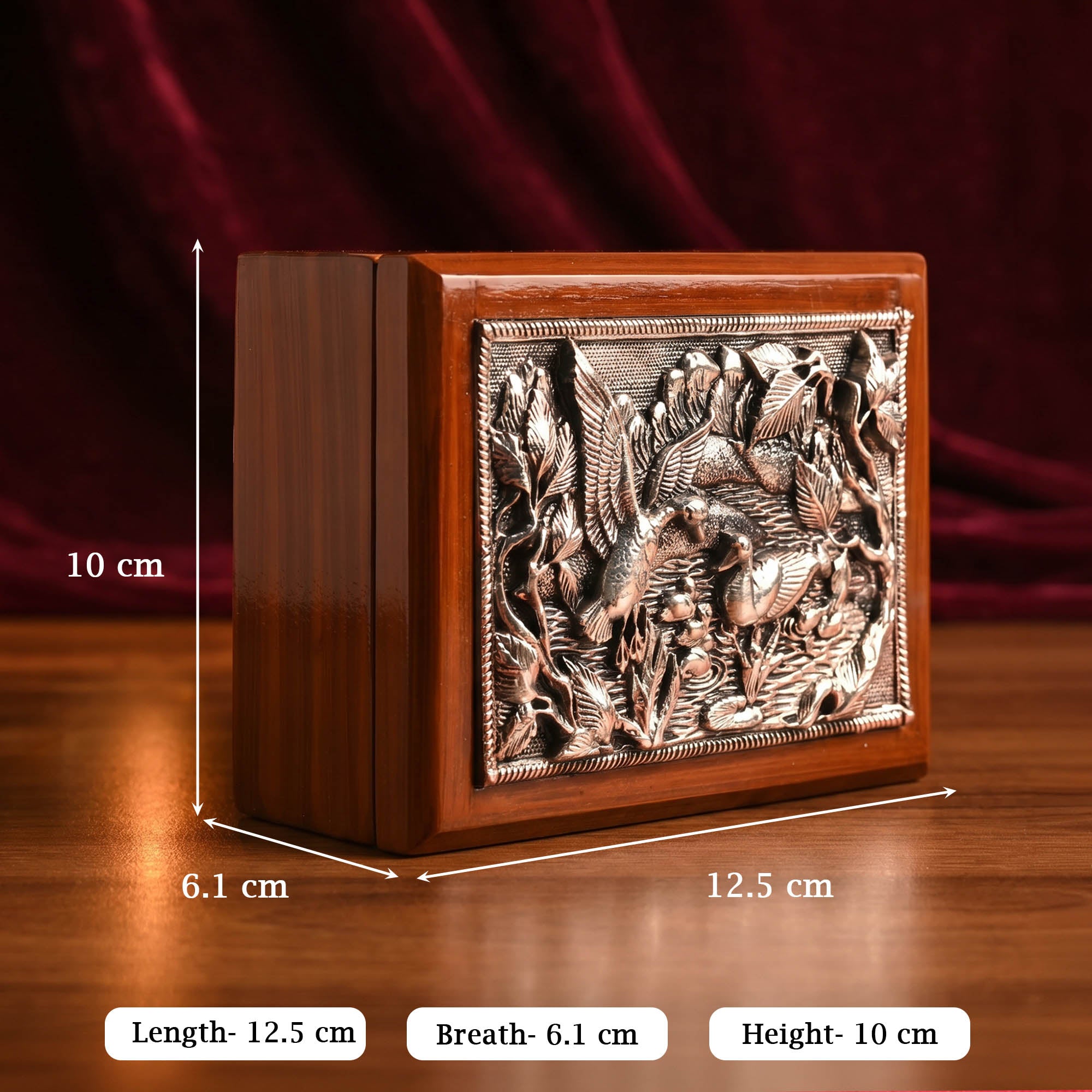999 Silver Motif keepsake Box