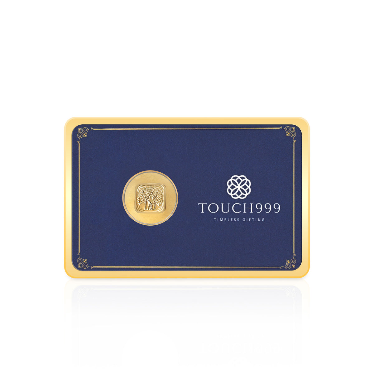24K 999 Pure Gold Kalpavriksha Tree Gifting Coin (25 mg)
