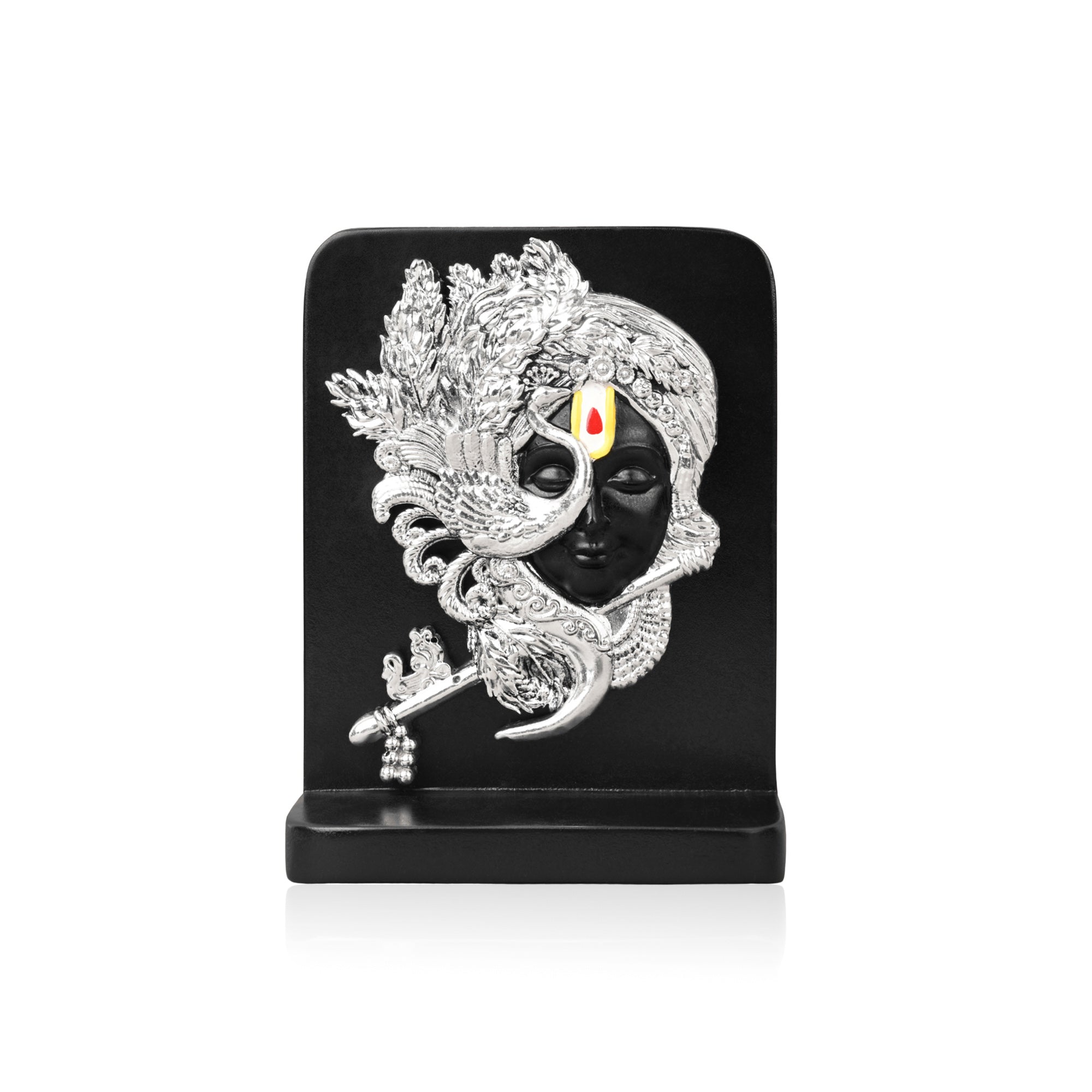 999 Silver Krishna Showpiece