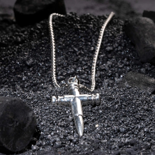 Cross Sanctity Silver Cross Locket - Touch925