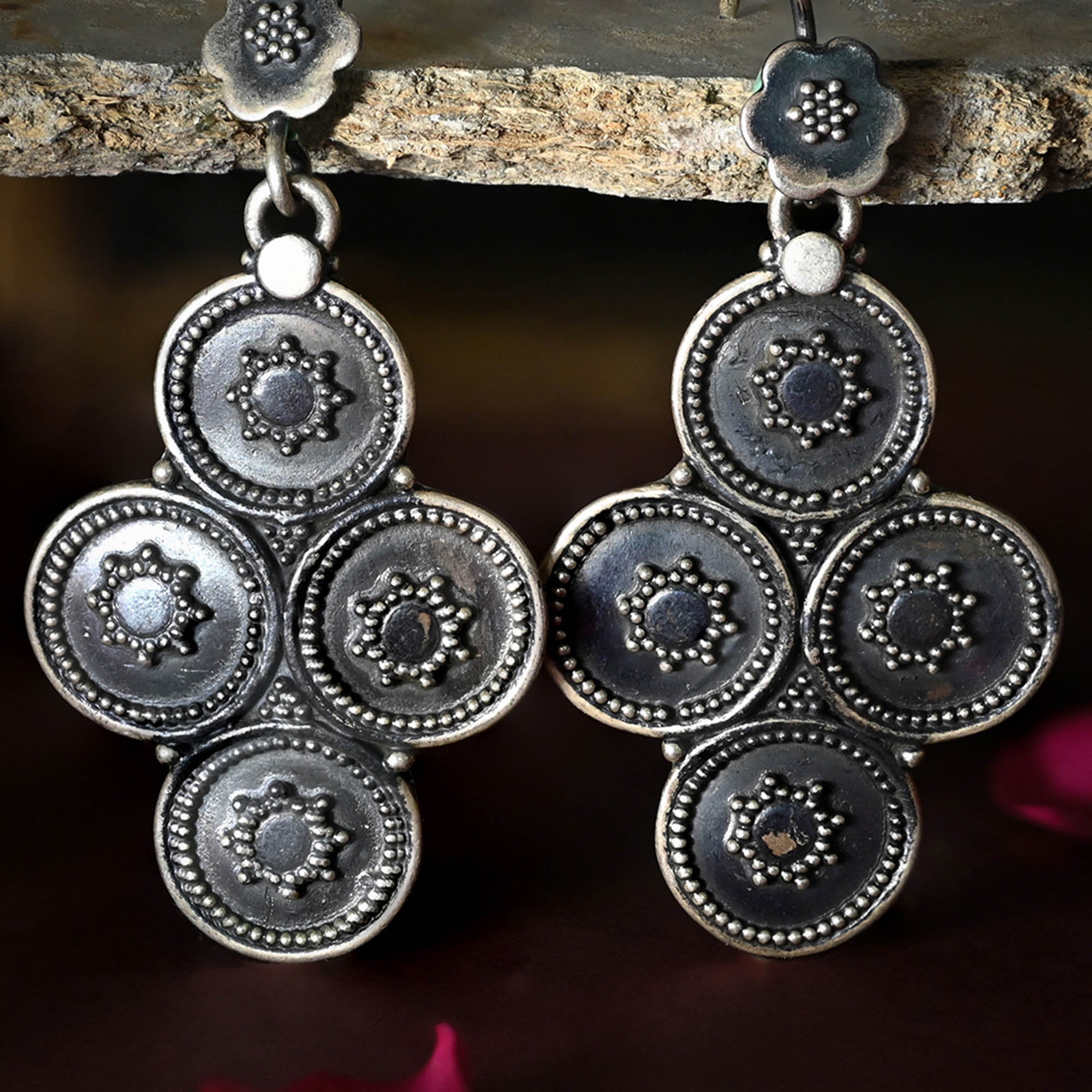 Circular Motif  Earrings