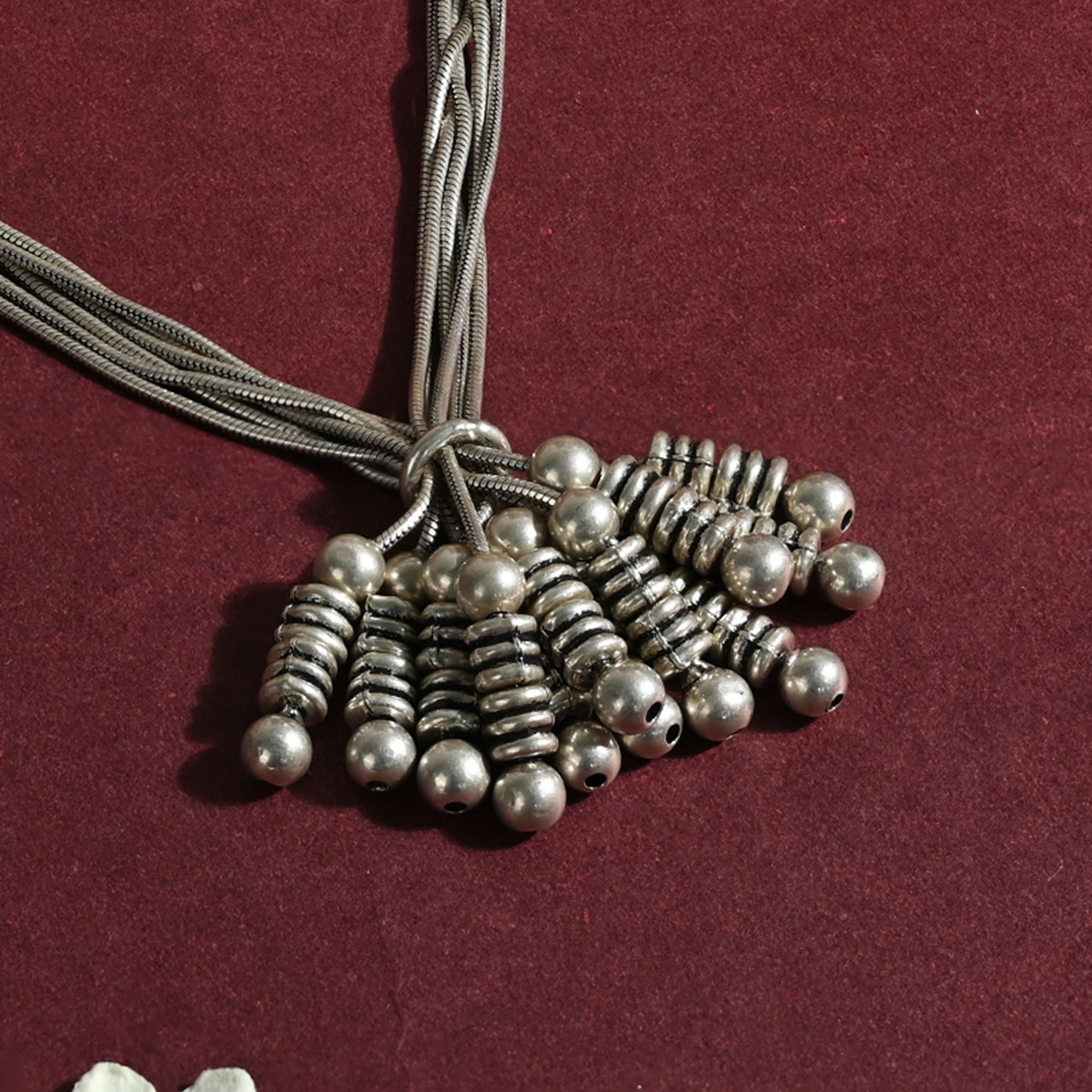 Multi-Strand Beaded Necklace