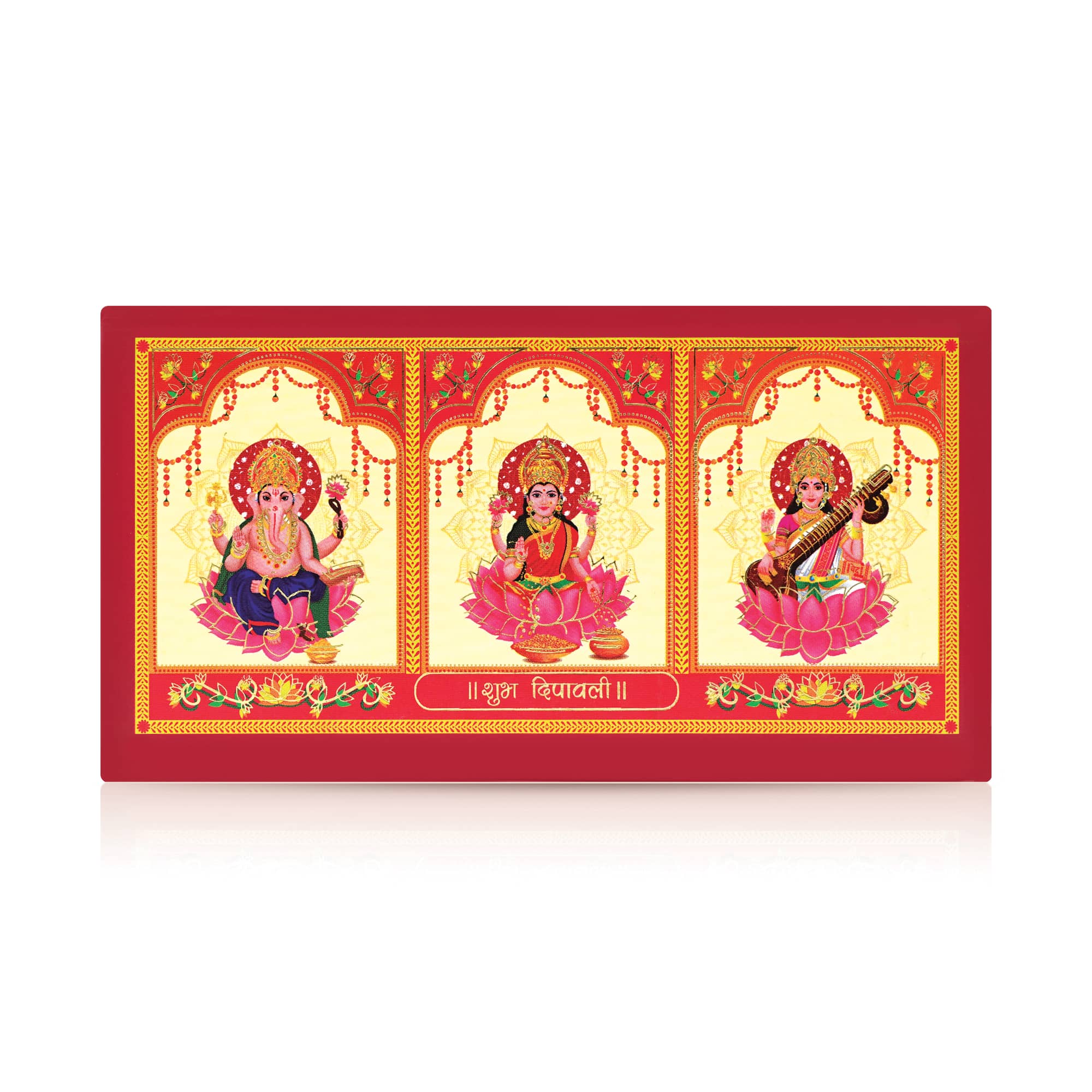 999 Silver Laxmi Ganesh Saraswati Coin Set