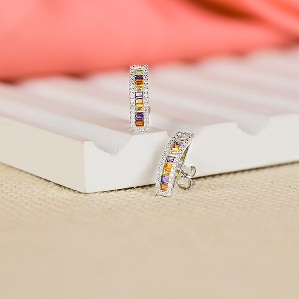 Crescent Multicolor Studs